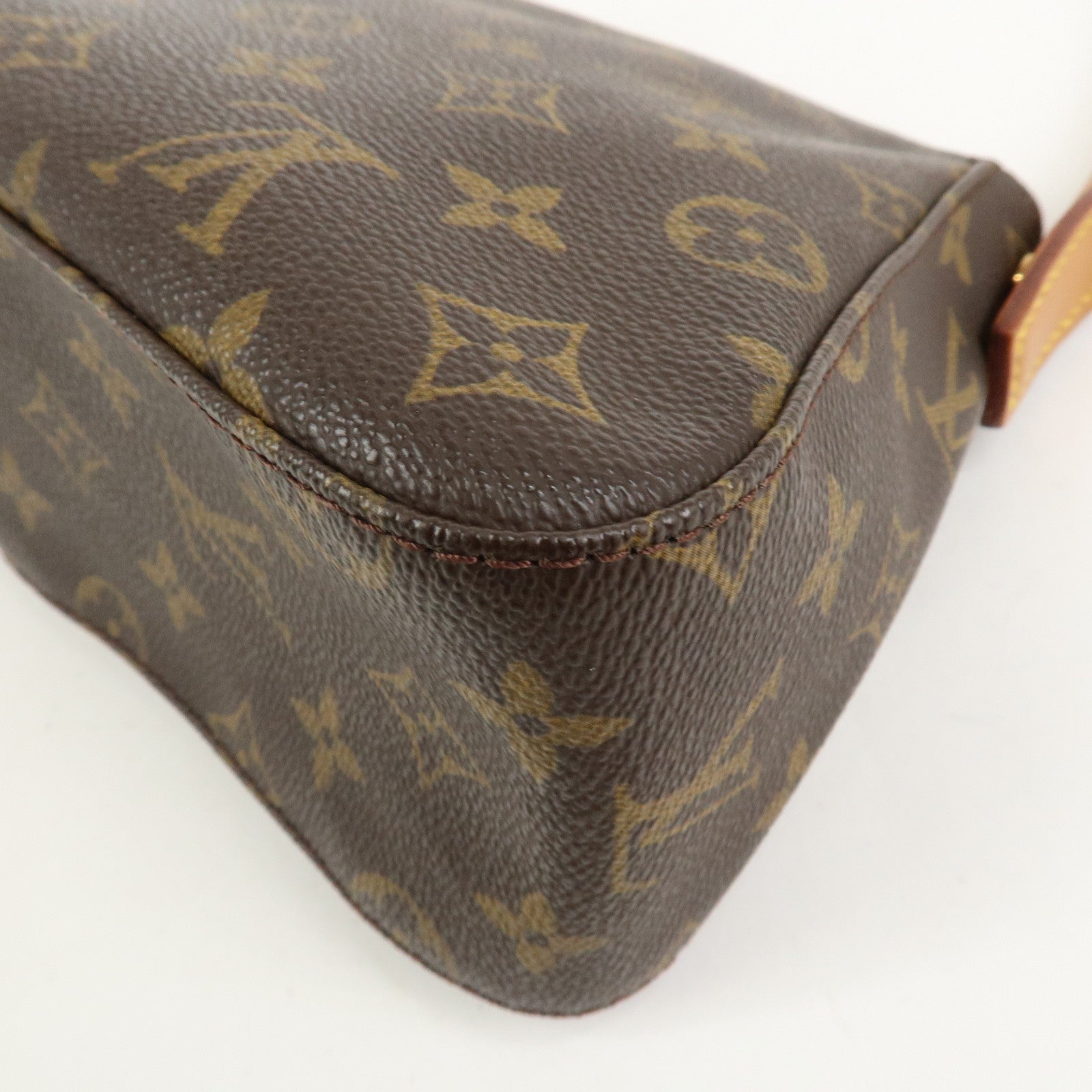 Louis Vuitton Monogram Mini Looping Shoulder Bag Brown M51147