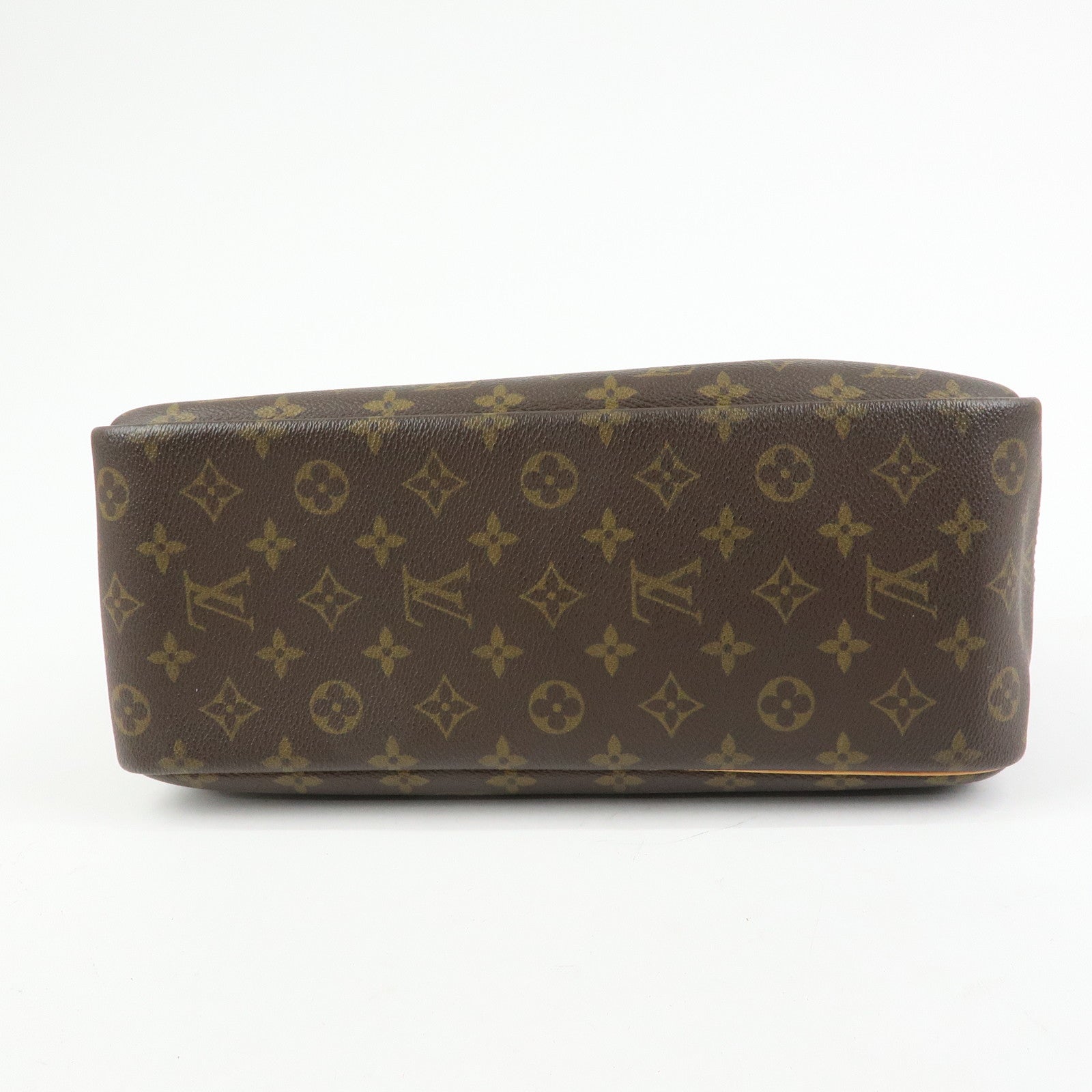 Louis Vuitton Monogram Canvas Deauville Hand Bag Brown M47270