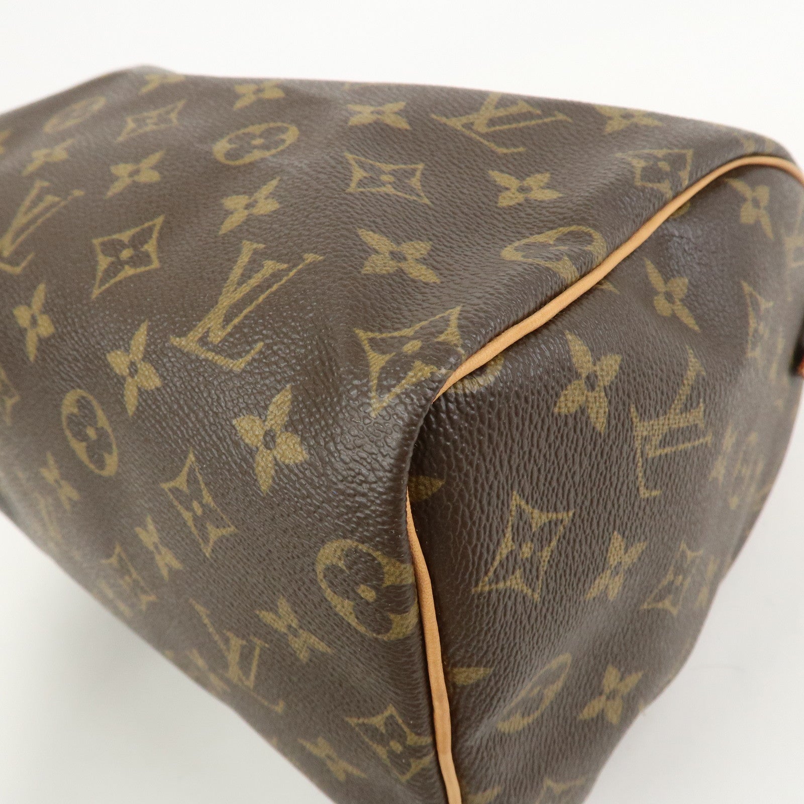 Louis Vuitton Monogram Speedy 25 Boston Bag Hand Bag Brown M41528