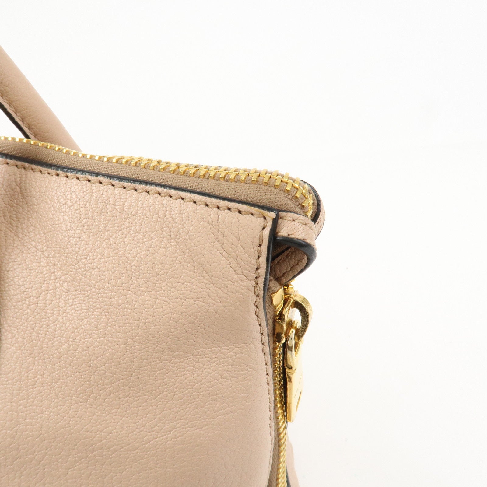 MIU MIU MADRAS 2WAY Bag Hand Bag Shoulder Bag Pink RN1016