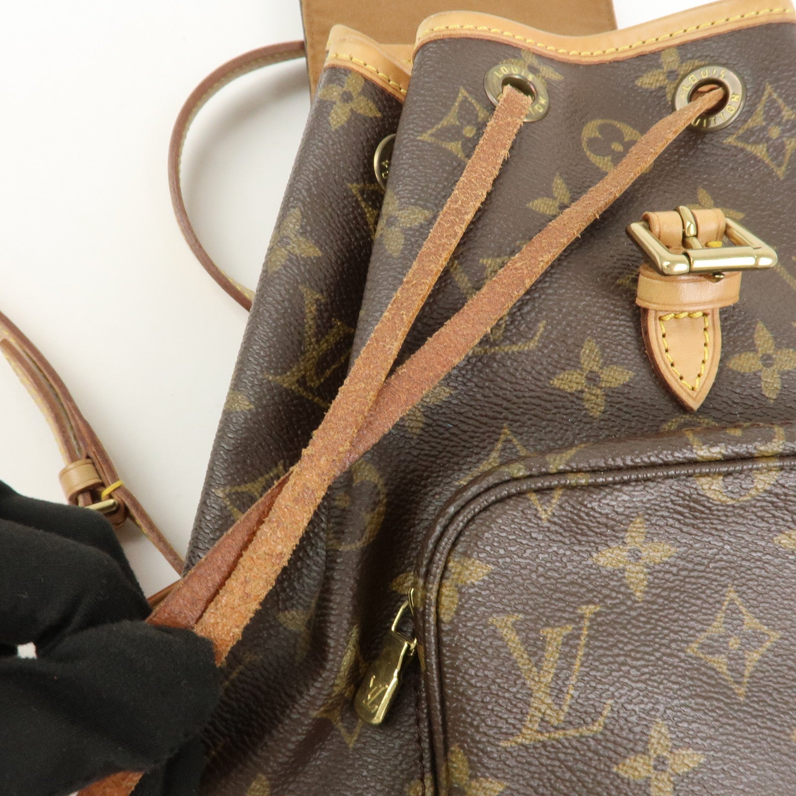 Louis Vuitton Monogram Mini Montsouris Backpack Brown M51137
