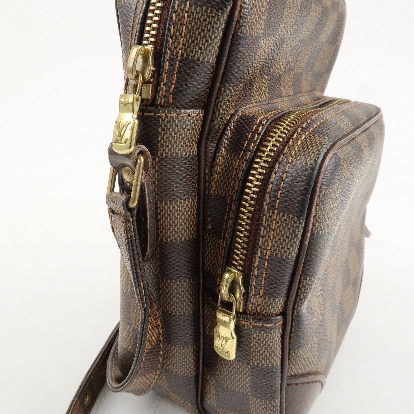 Louis Vuitton Amazone SPO Damier Ebene Shoulder Bag N48074 Used