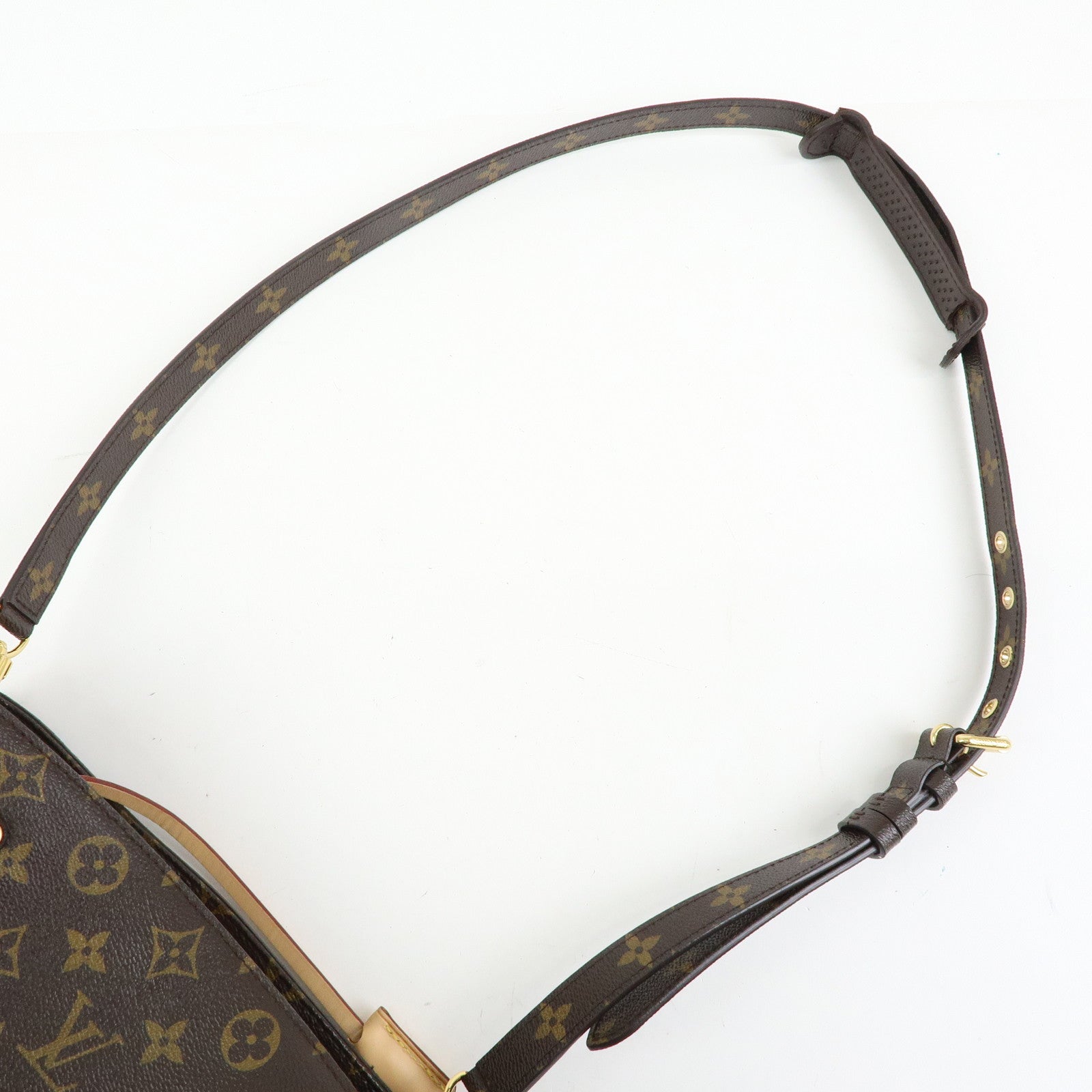 Louis Vuitton Monogram Montaigne BB 2Way Bag Hand Bag Brown M41055