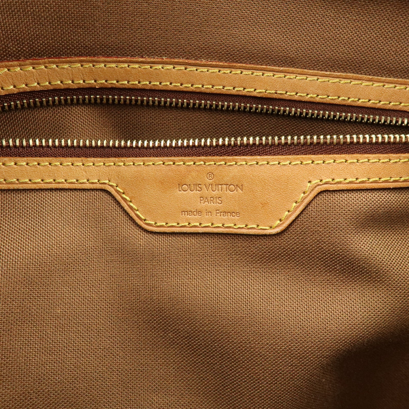 Louis Vuitton Monogram Cabas Mezzo Tote Bag Shoulder Bag M51151