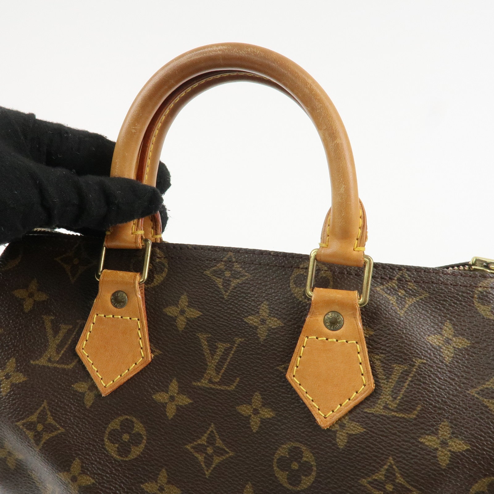 Louis Vuitton Monogram Speedy 25 Hand Bag Boston Bag M41528 Used