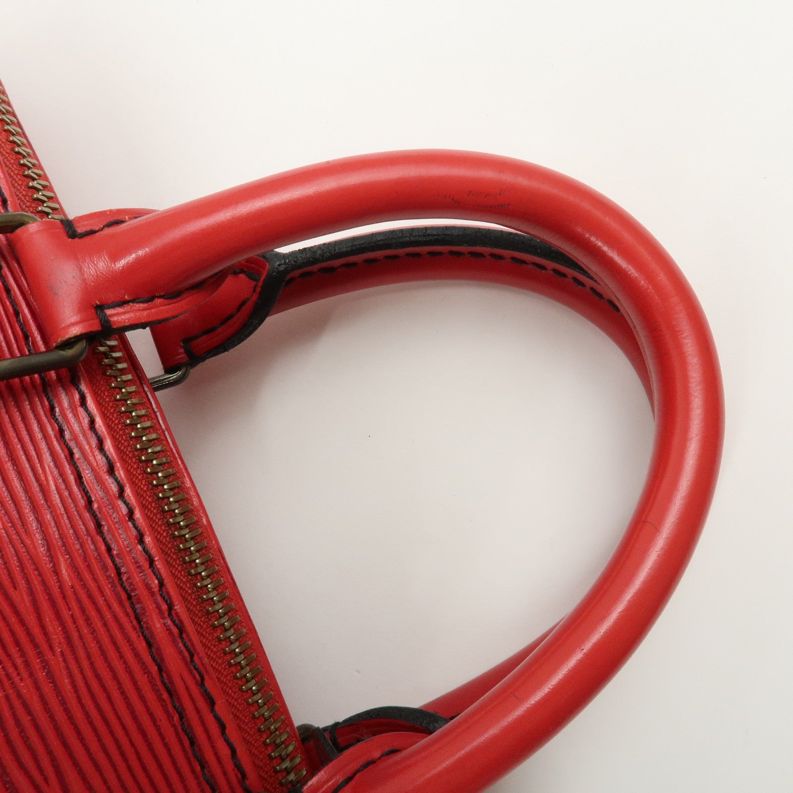 Louis Vuitton Epi Speedy 25 Hand Boston Bag Castilian Red M43017