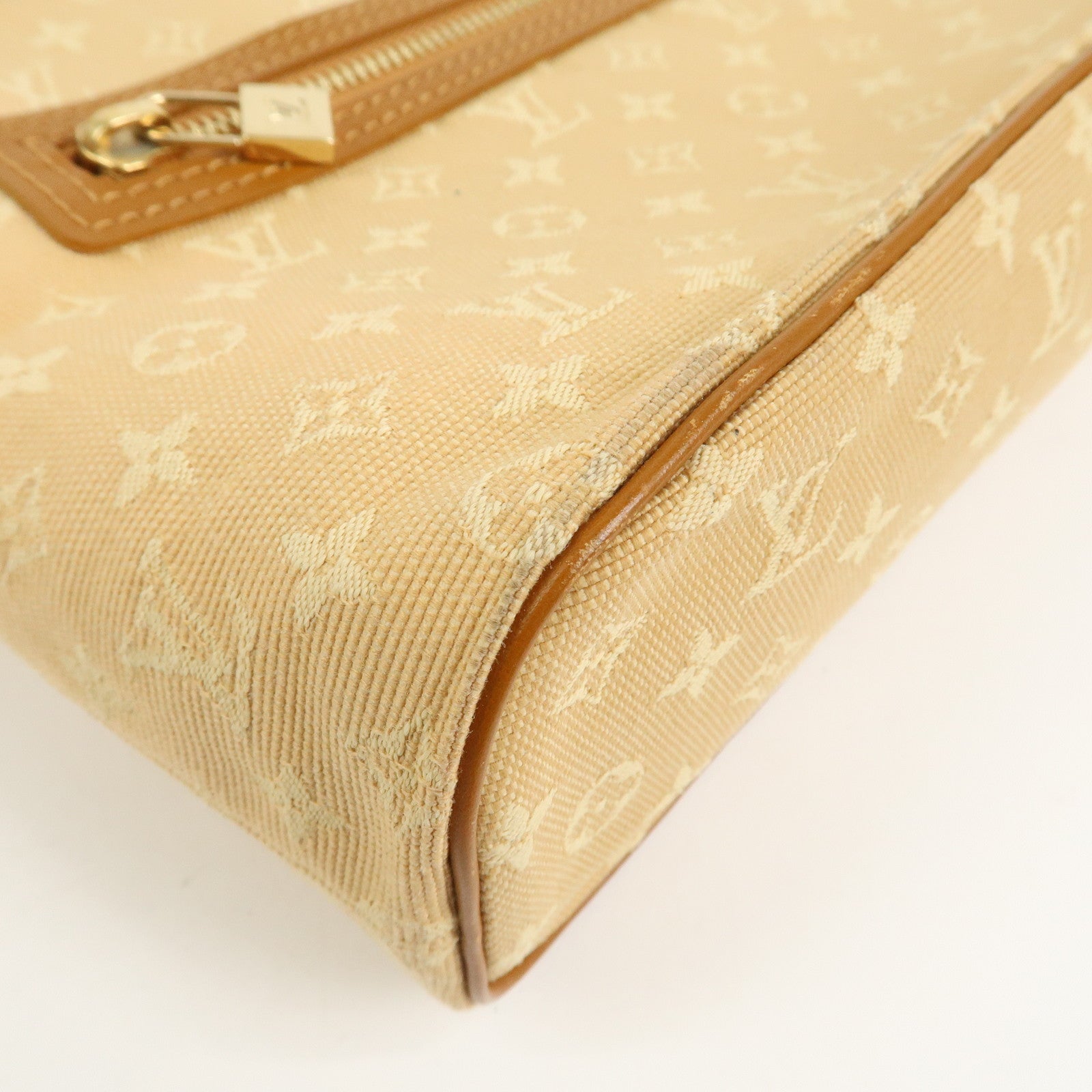 Louis Vuitton Monogram Mini Lucille PM Hand Bag Beige M92684