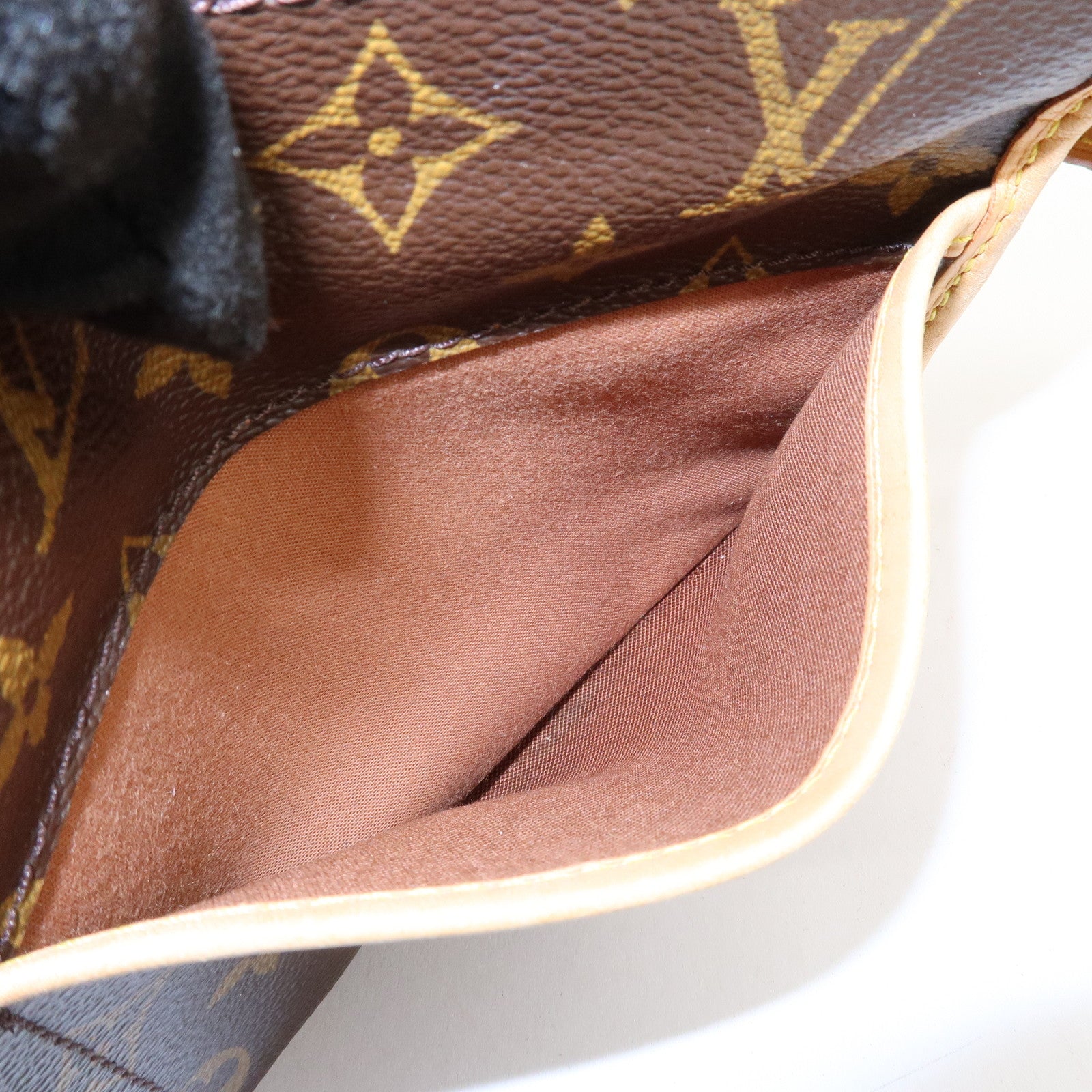 Louis Vuitton Monogram Popincourt Long Shoulder Bag Brown M40008 Used