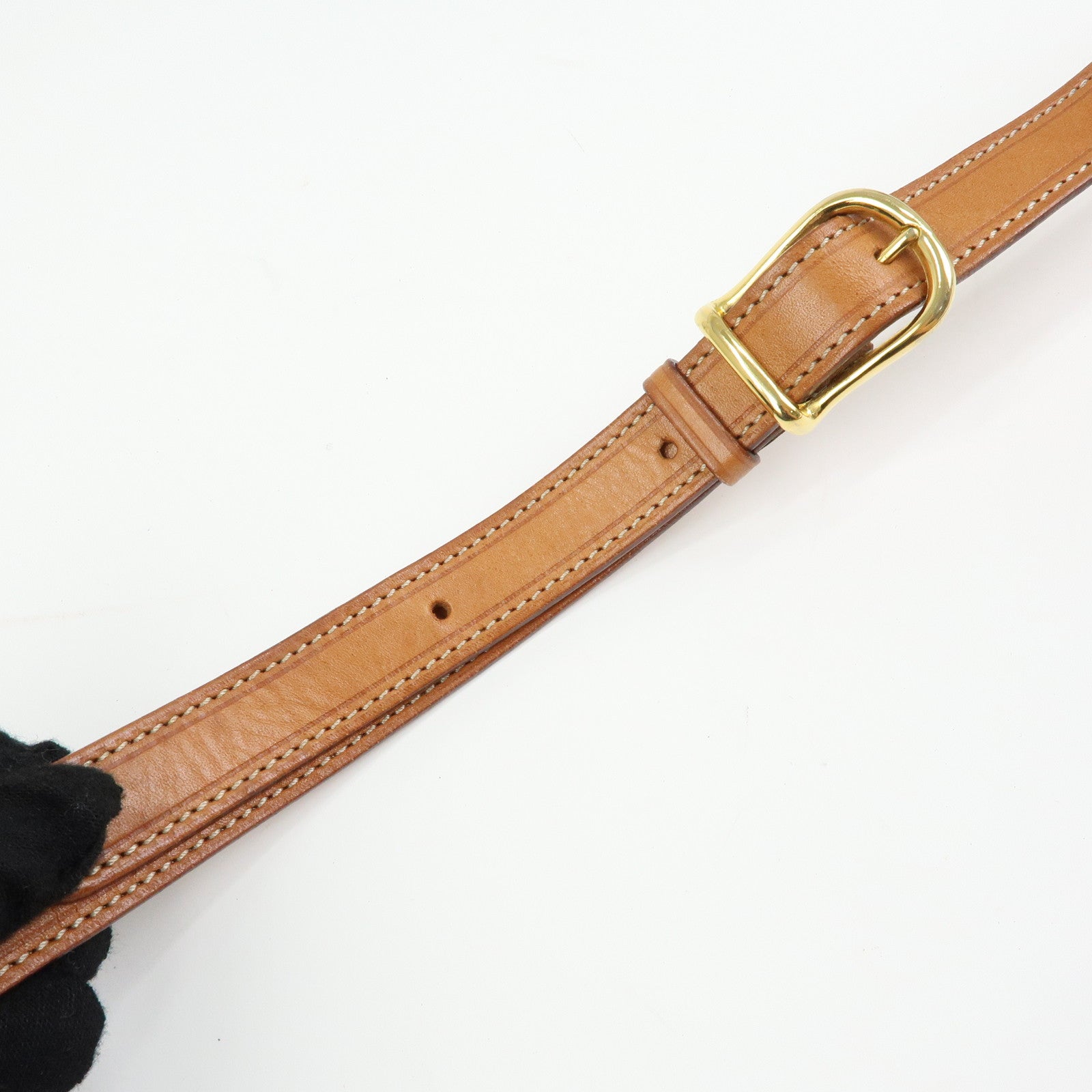 CELINE Trio PVC Leather Shoulder Bag Crossbody Bag Brown