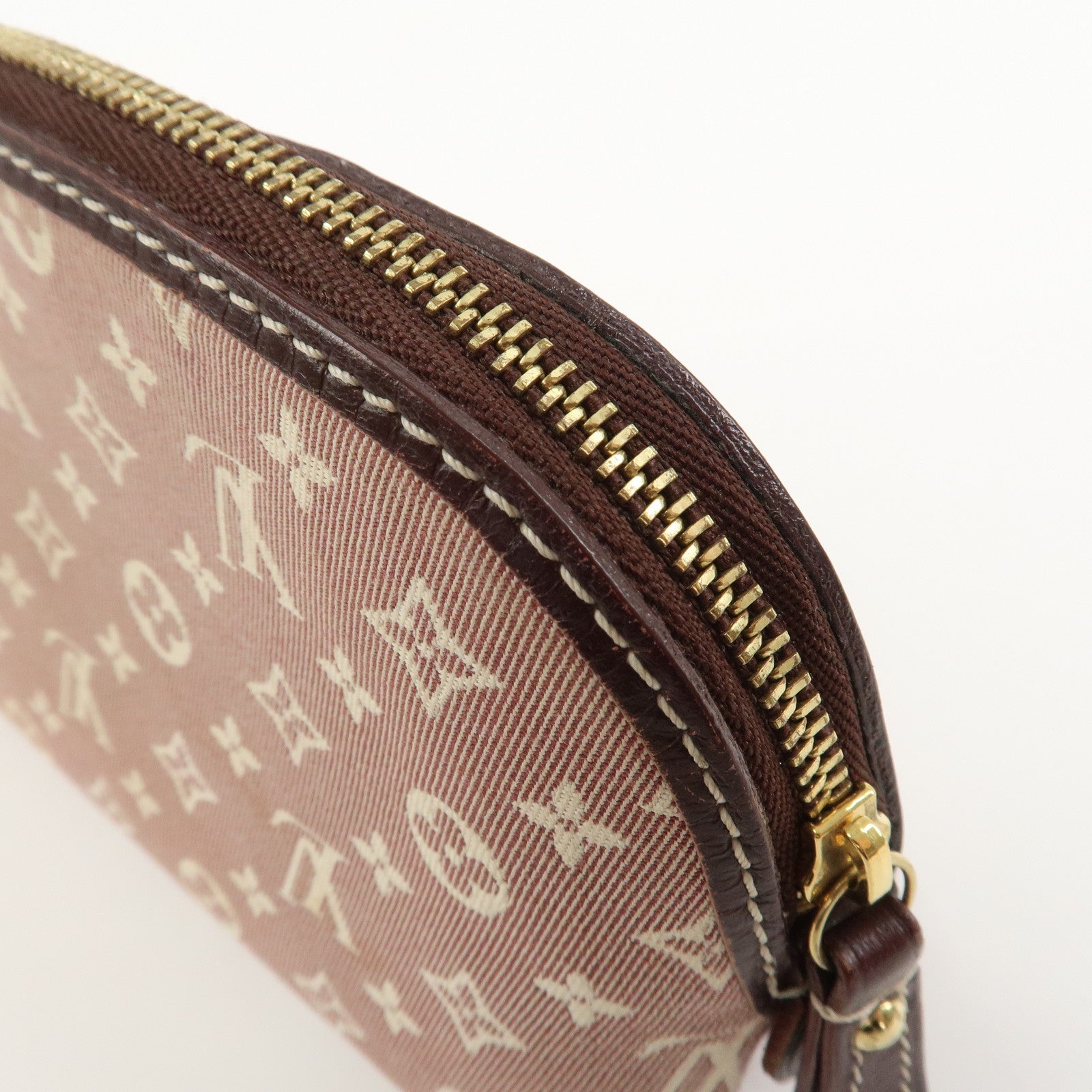 Louis Vuitton Monogram Idylle Pochette Cosmetic PM Pouch M40377