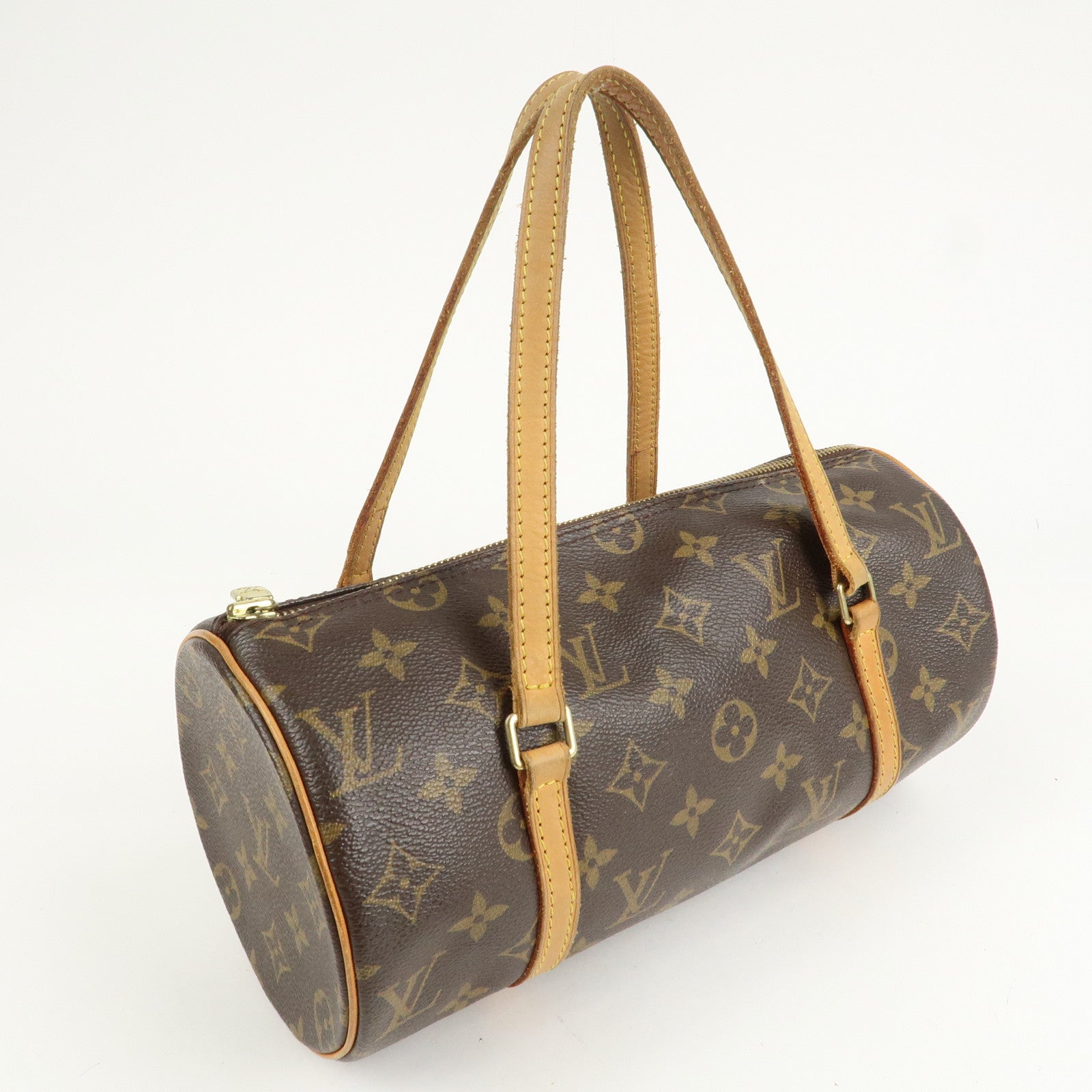 Louis Vuitton Monogram Papillon 26 Hand Bag New Style M51386 Used