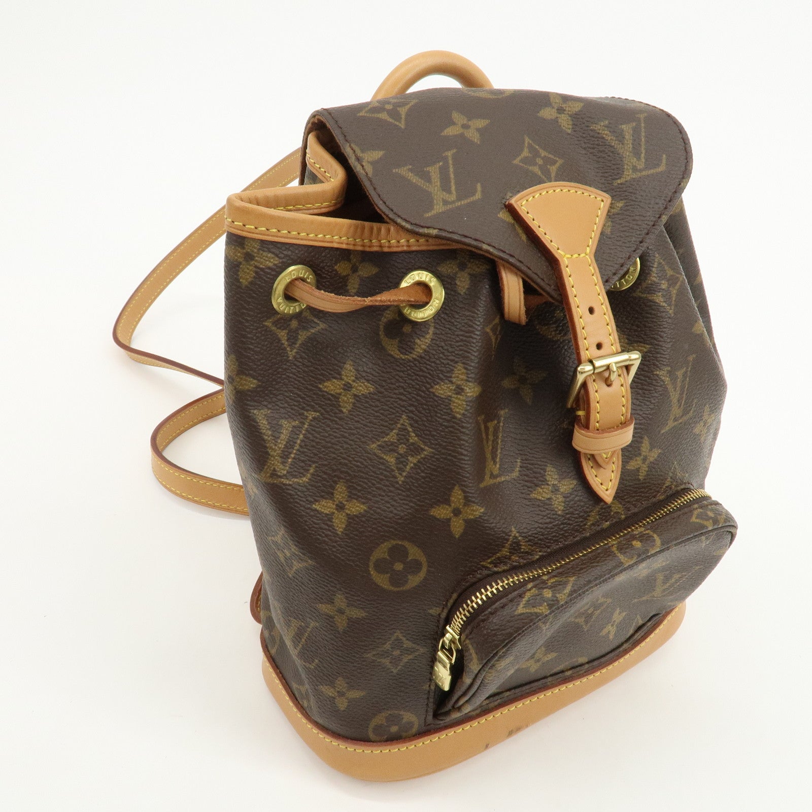 Louis Vuitton Monogram Canvas Mini Montsouris Backpack Brown M51137