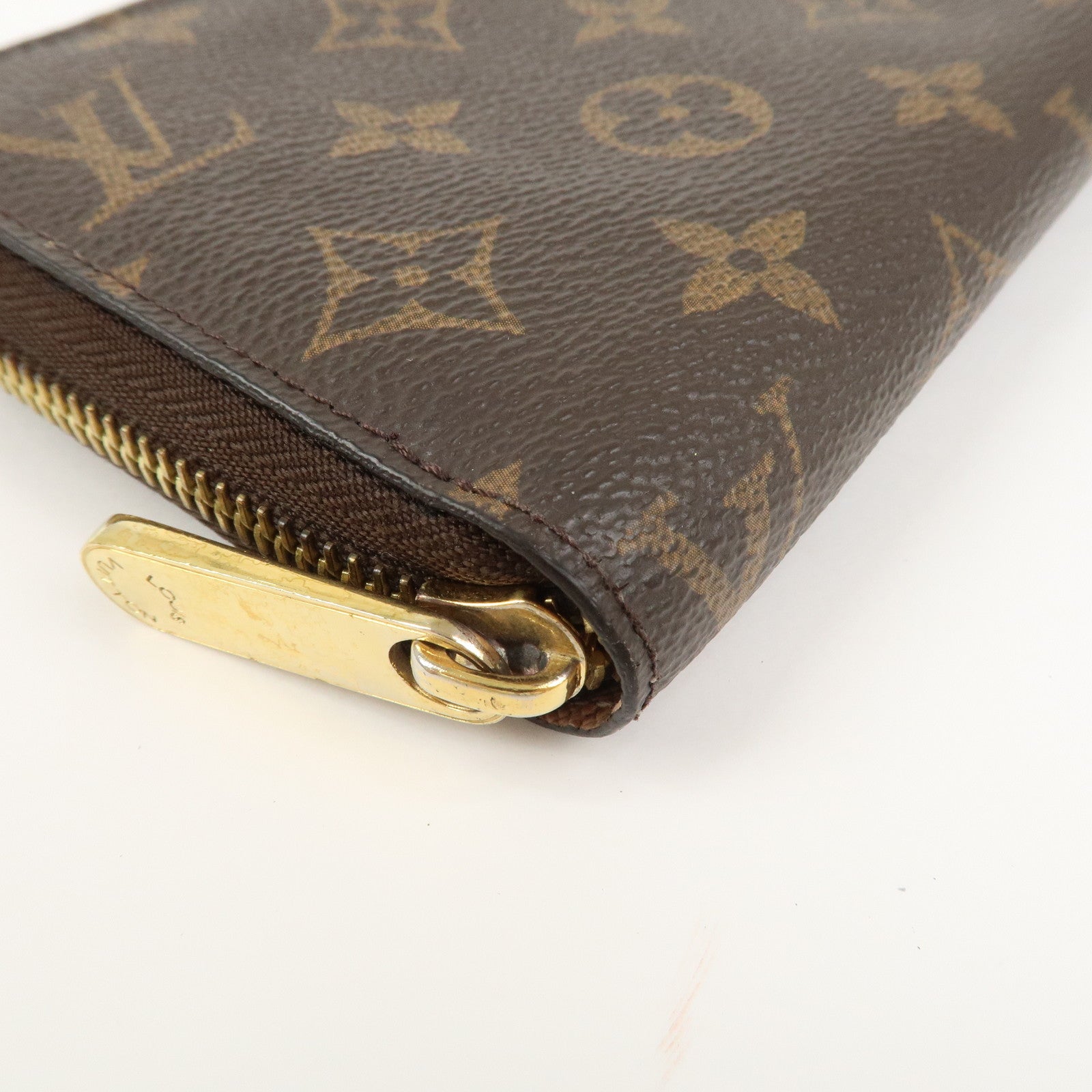 Louis Vuitton Monogram Zippy Long Wallet Rose Ballerine M41894