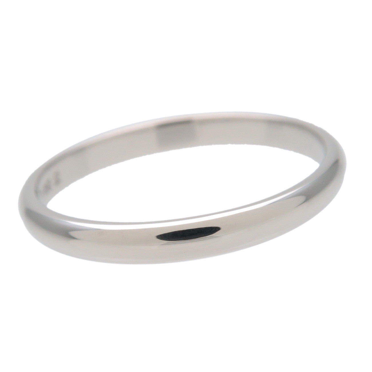Cartier 1895 Wedding Ring #56 PT950 Platinum US7.5-8 EU55.5