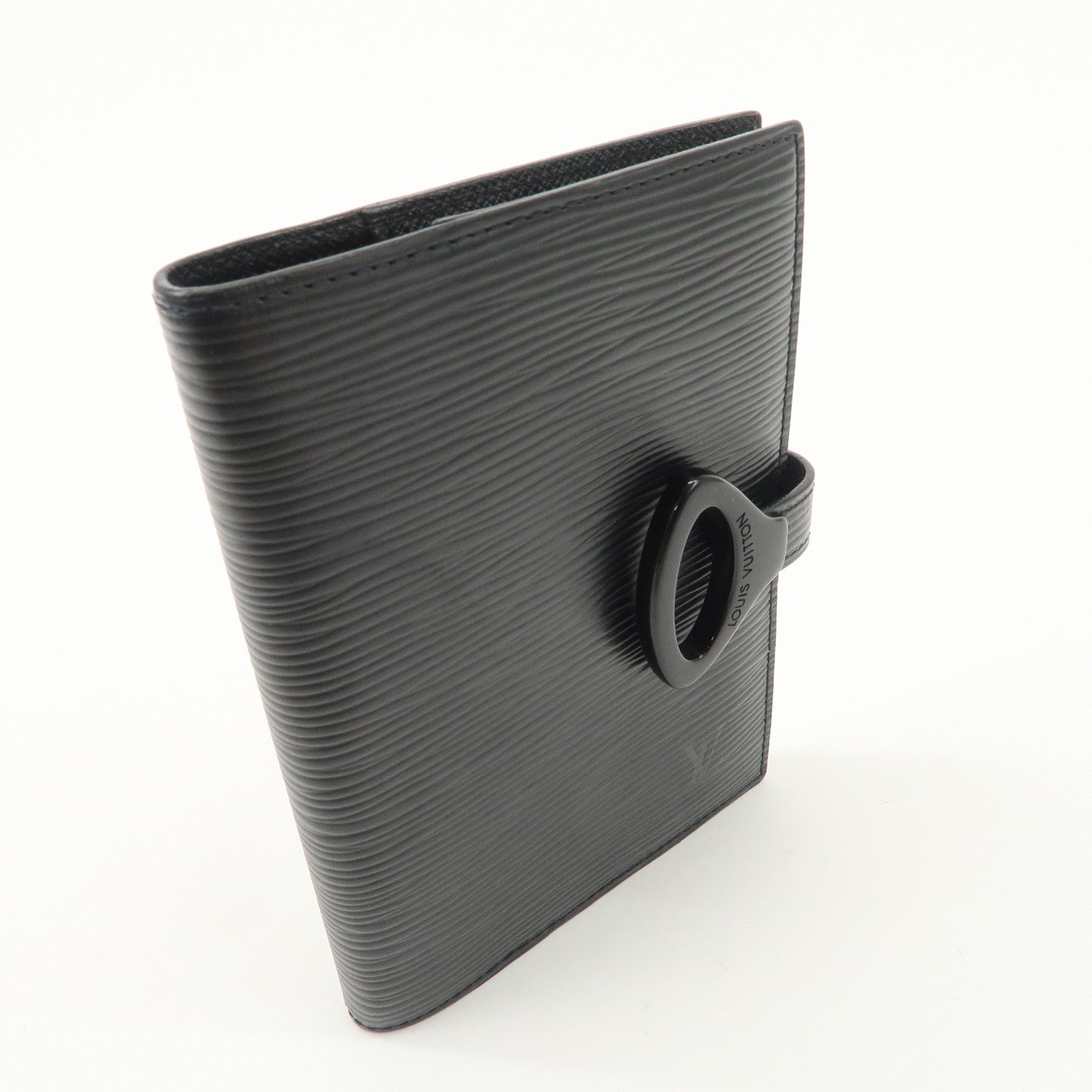 Louis Vuitton Epi Z Agenda PM Planner Cover Noir R20092