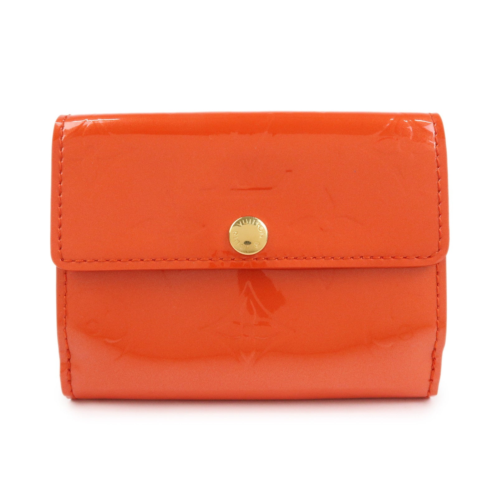 Louis Vuitton Monogram Vernis Leather Ludlow Orange Sunset M93630