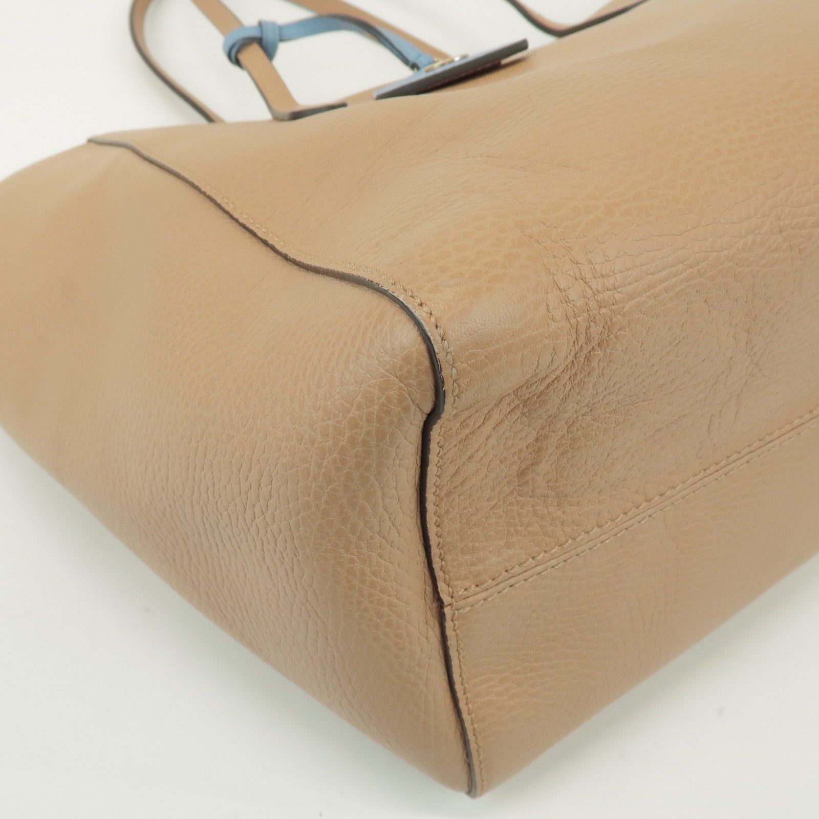 GUCCI Interlocking G Swing Large Tote Bag Shoulder Bag Beige 354397