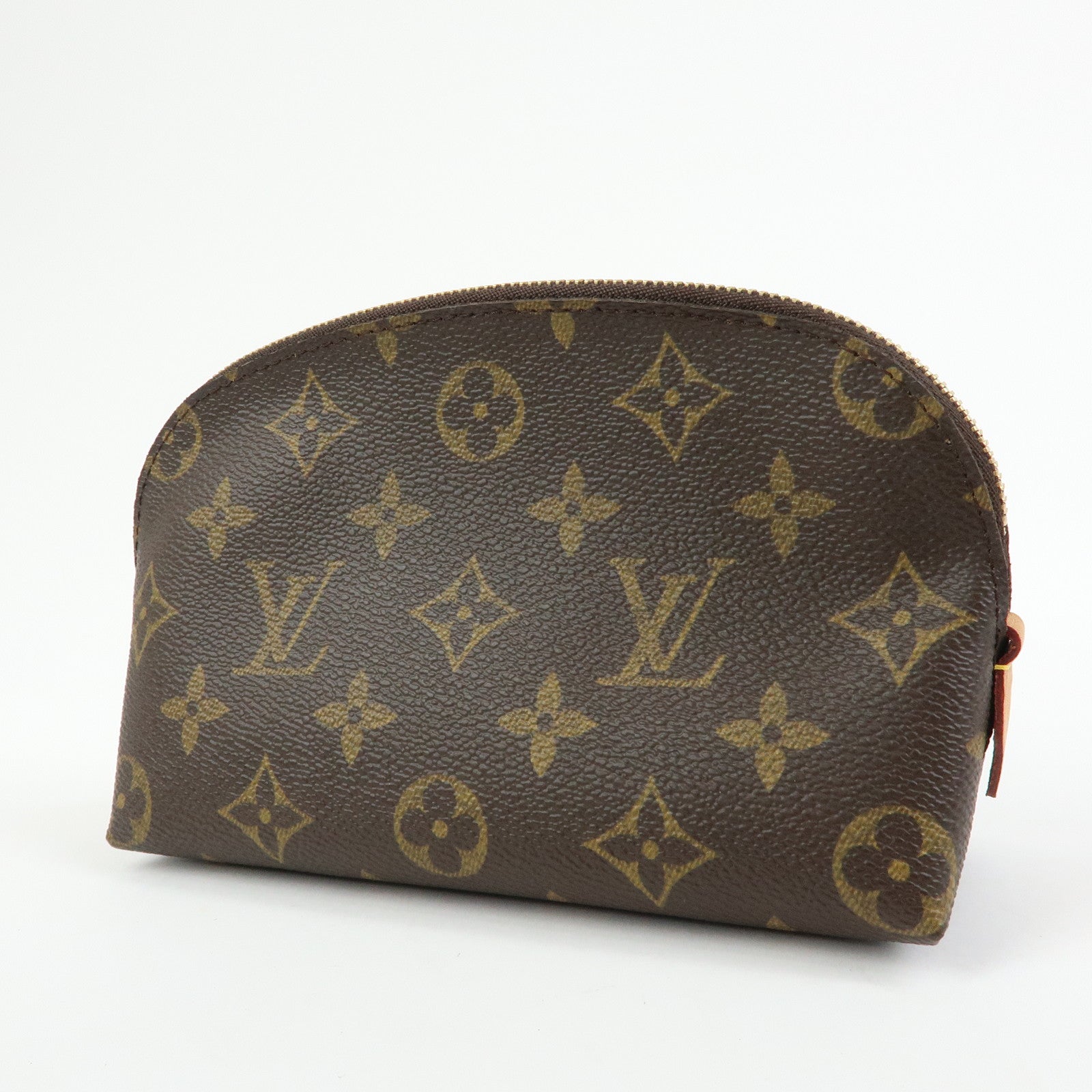 Louis Vuitton Monogram Pochette Cosmetic PM Pouch Brown M47515