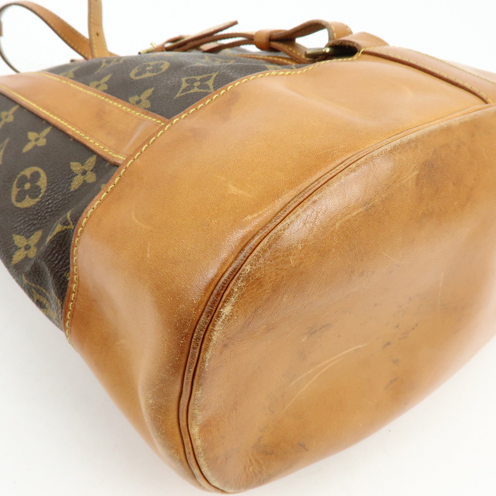 Louis Vuitton Monogram Randonnee GM Shoulder Bag Brown M42244