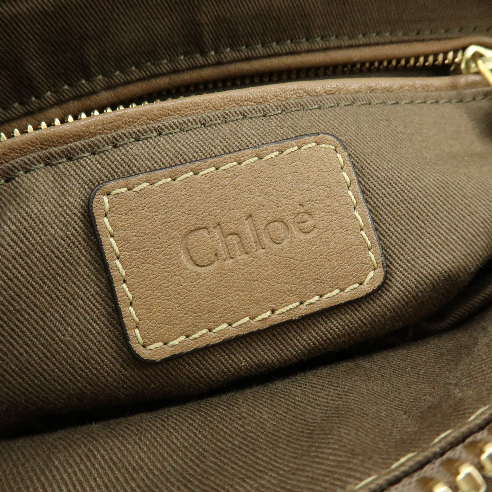 Chloe Marcie Leather Hand Bag Leopard Brown Limited Edition