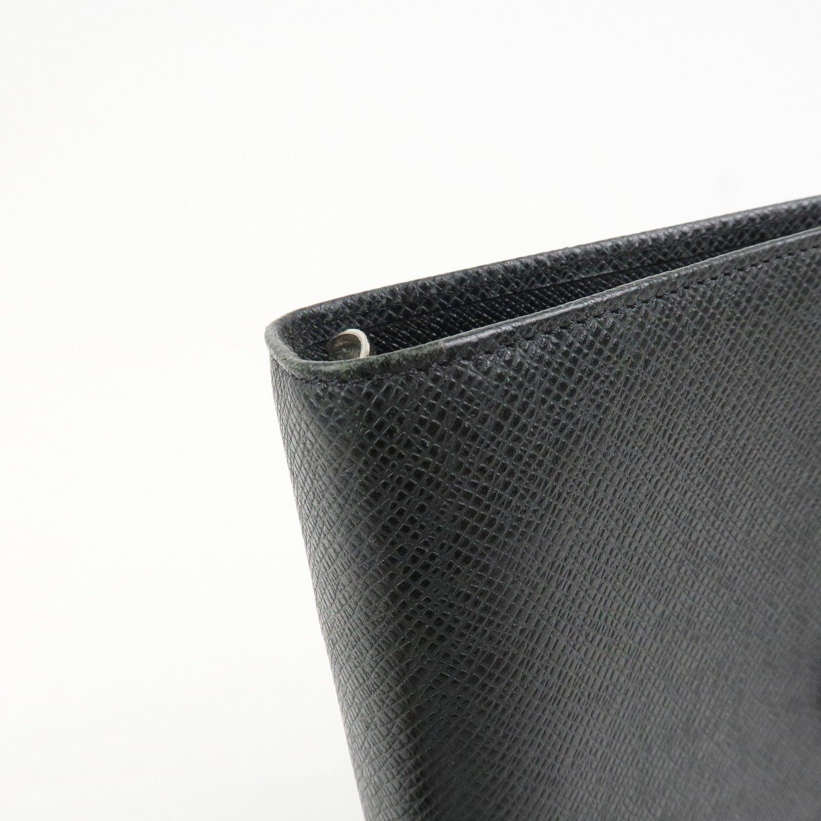 Louis Vuitton Taiga Leather Agenda MM Planner Cover Ardoise R20222