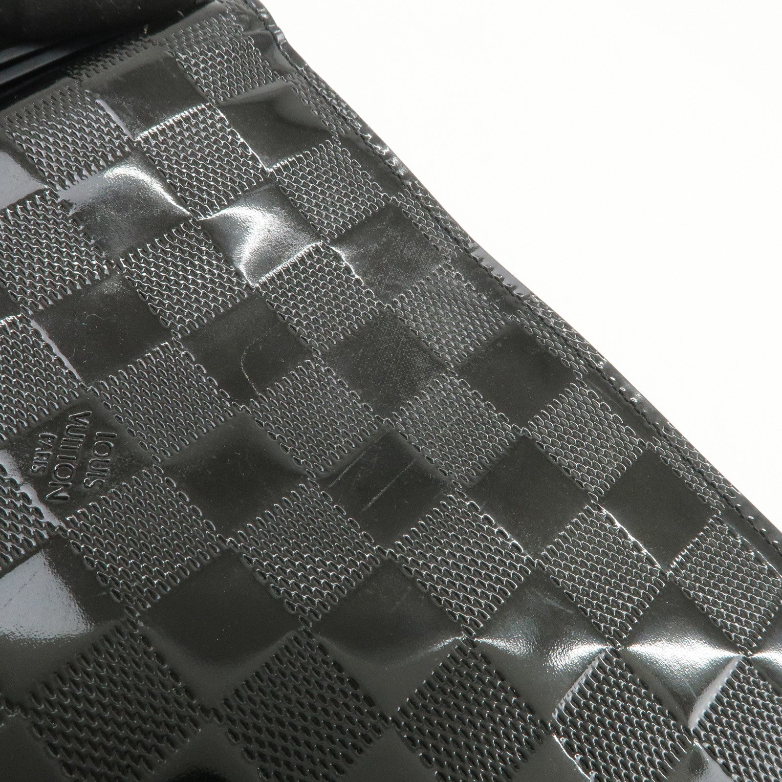 Louis Vuitton Damier Vernis Club Shoulder Bag Noir M92127