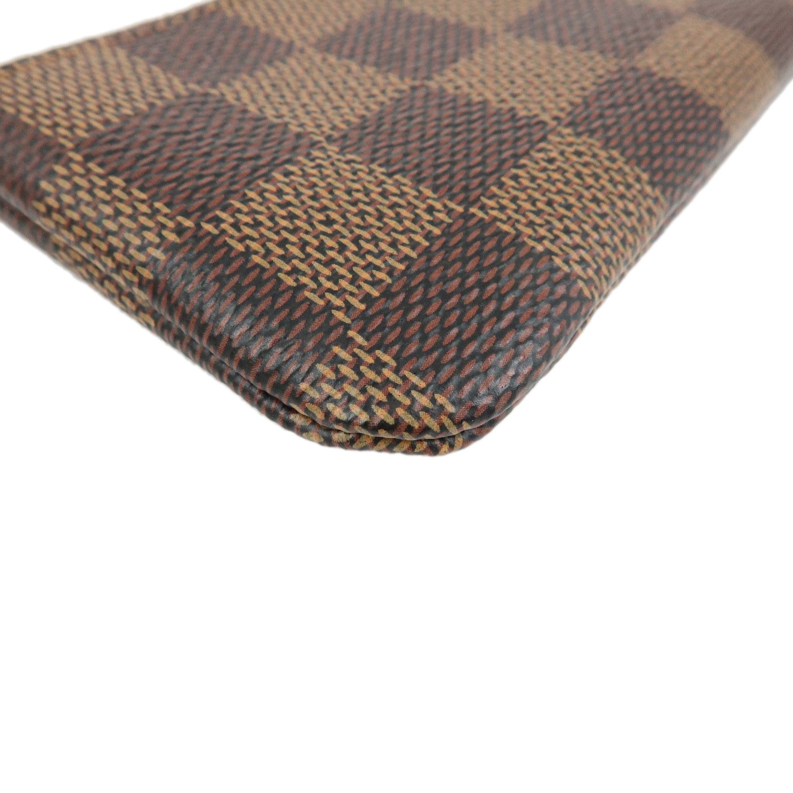 Louis Vuitton Damier Canvas Pochette Cles Damier Ebene N62658
