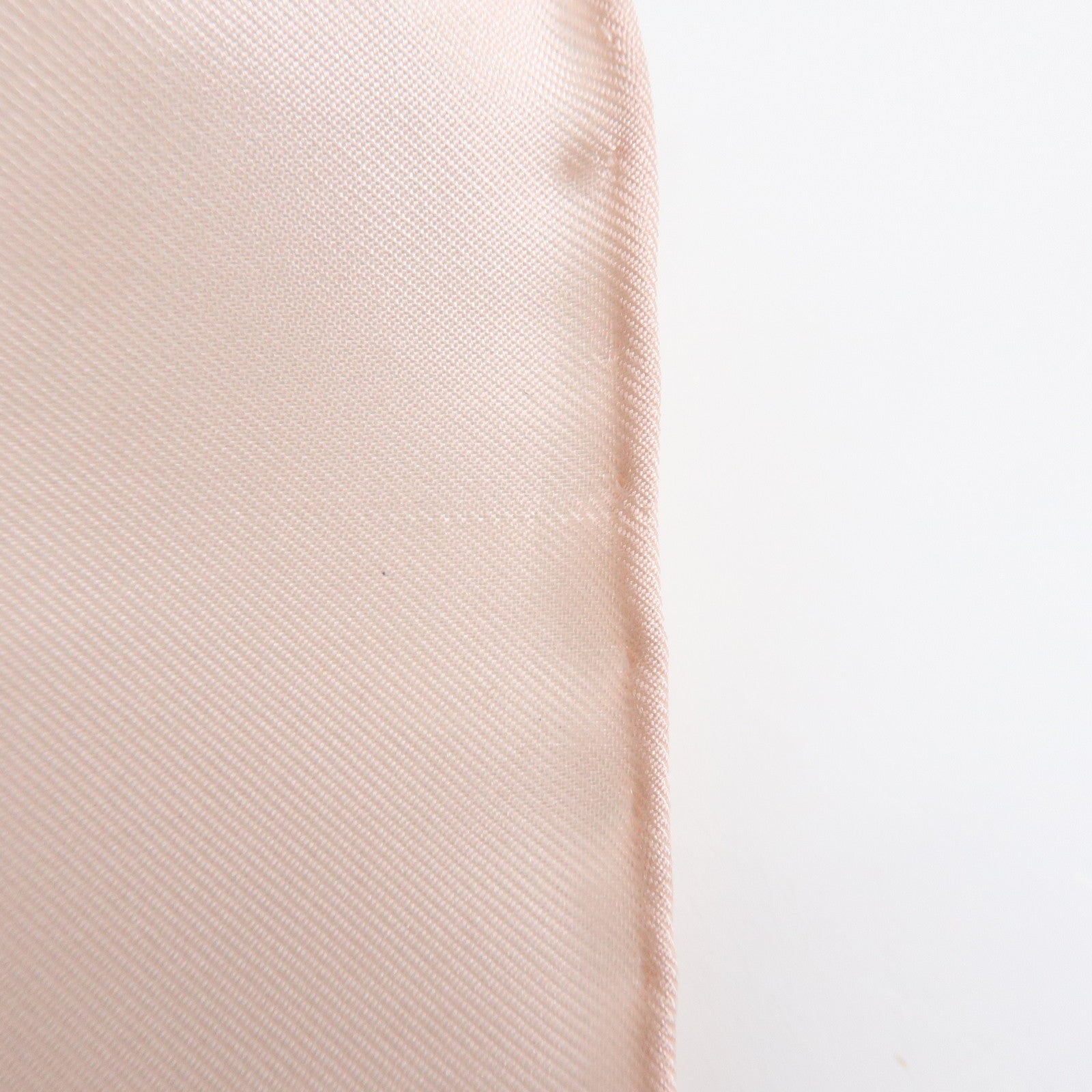 CHANEL COCO Mark Silk 100% Scarf Chain Pearl Motif Pink