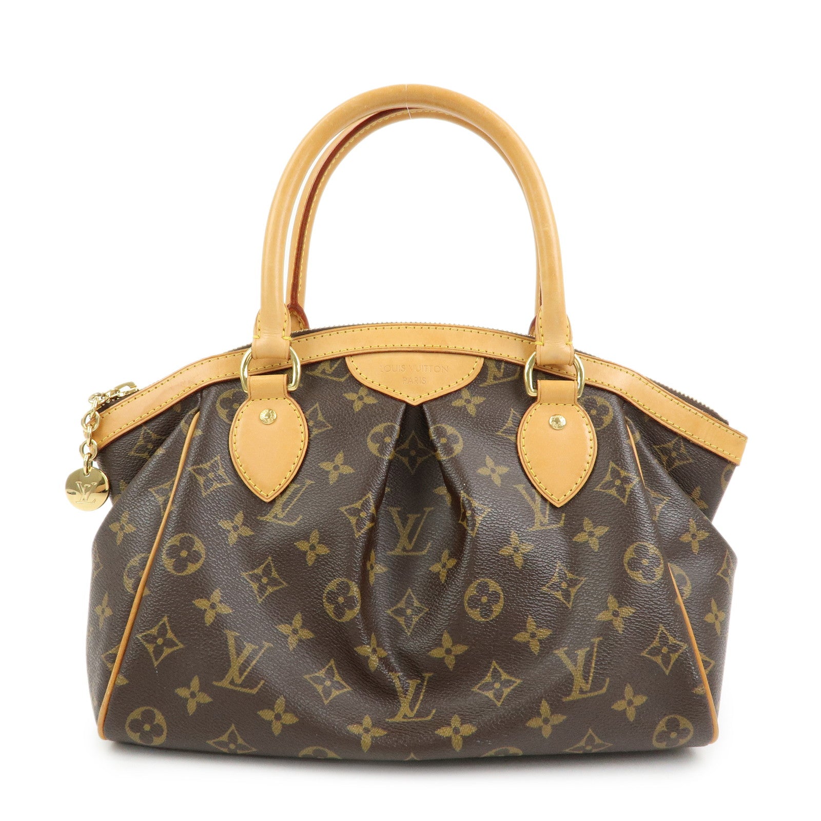 Louis Vuitton Monogram Tivoli PM Hand Bag Shoulder Bag Brown M40143