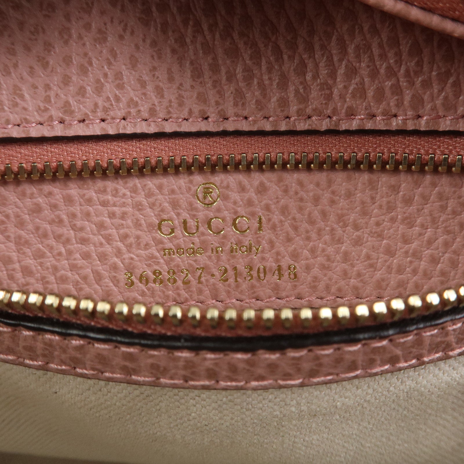 GUCCI Swing Mini 2Way Bag Hand Bag Shoulder Bag Pink 368827