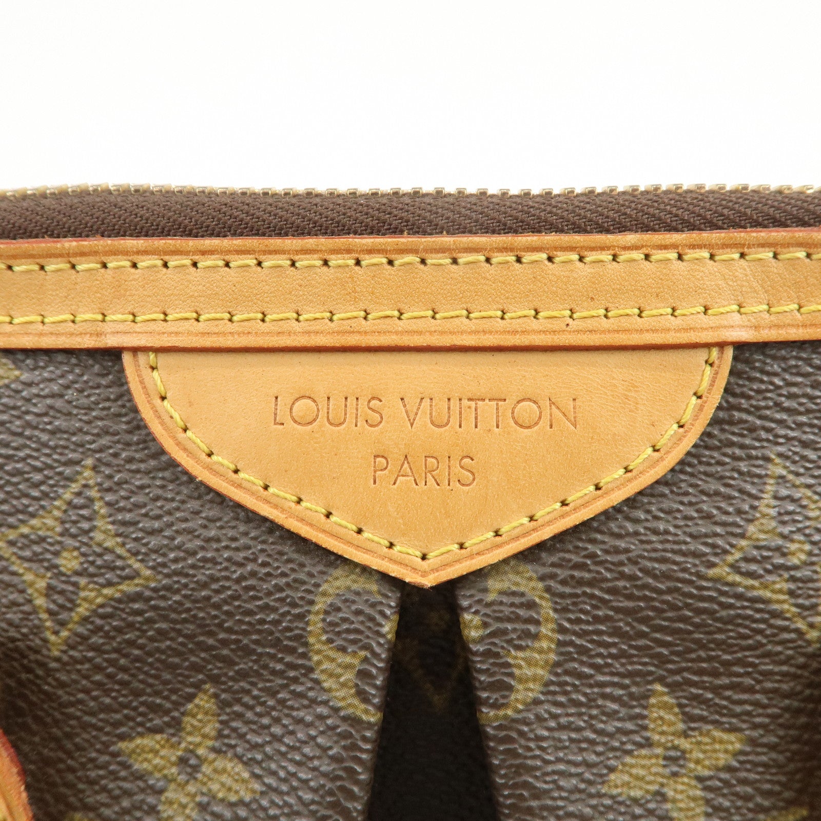 Louis Vuitton Monogram Palermo PM 2Way Bag Hand Bag Brown M40145