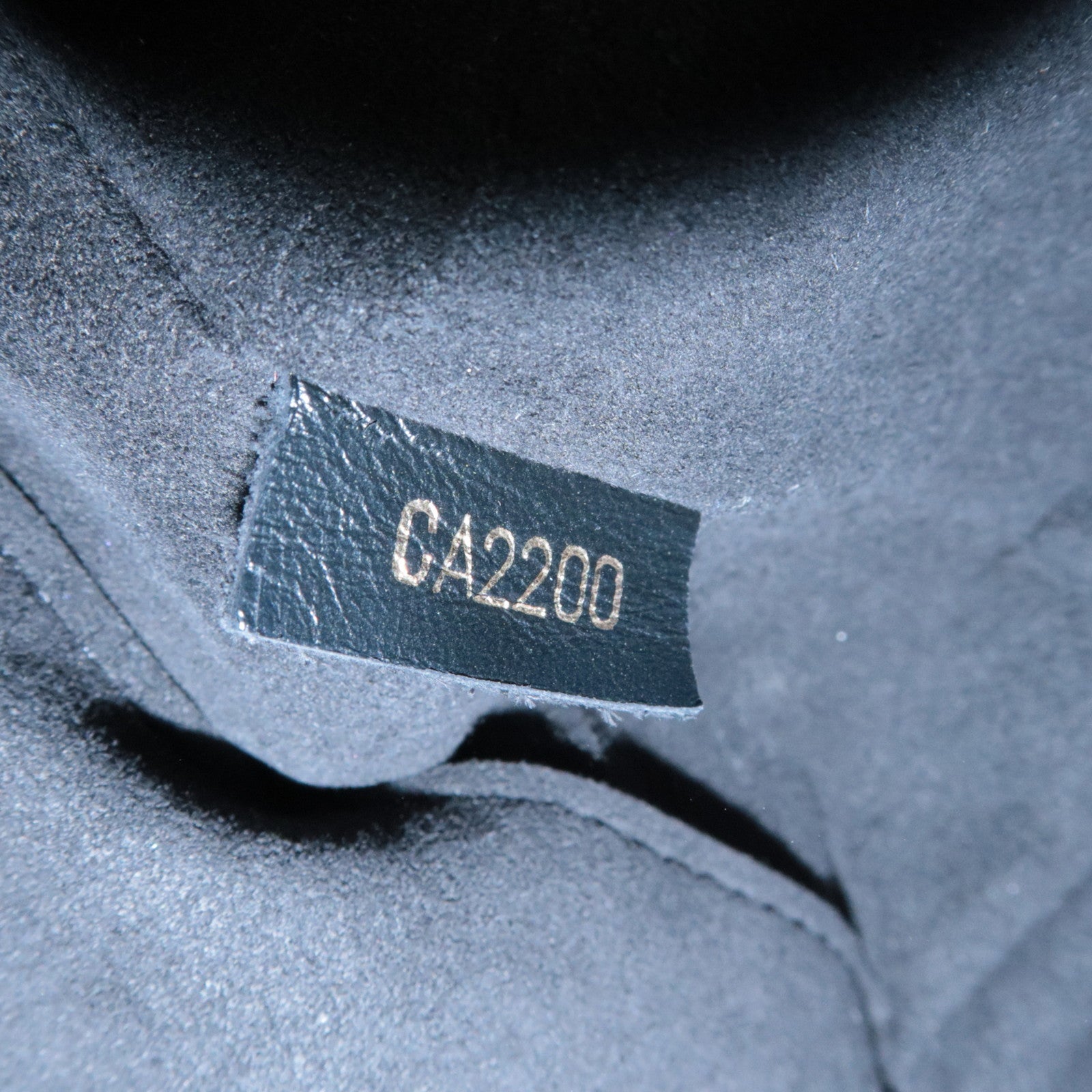 Louis Vuitton Monogram Empreinte Leather V Tote BB Noir M44937 Used