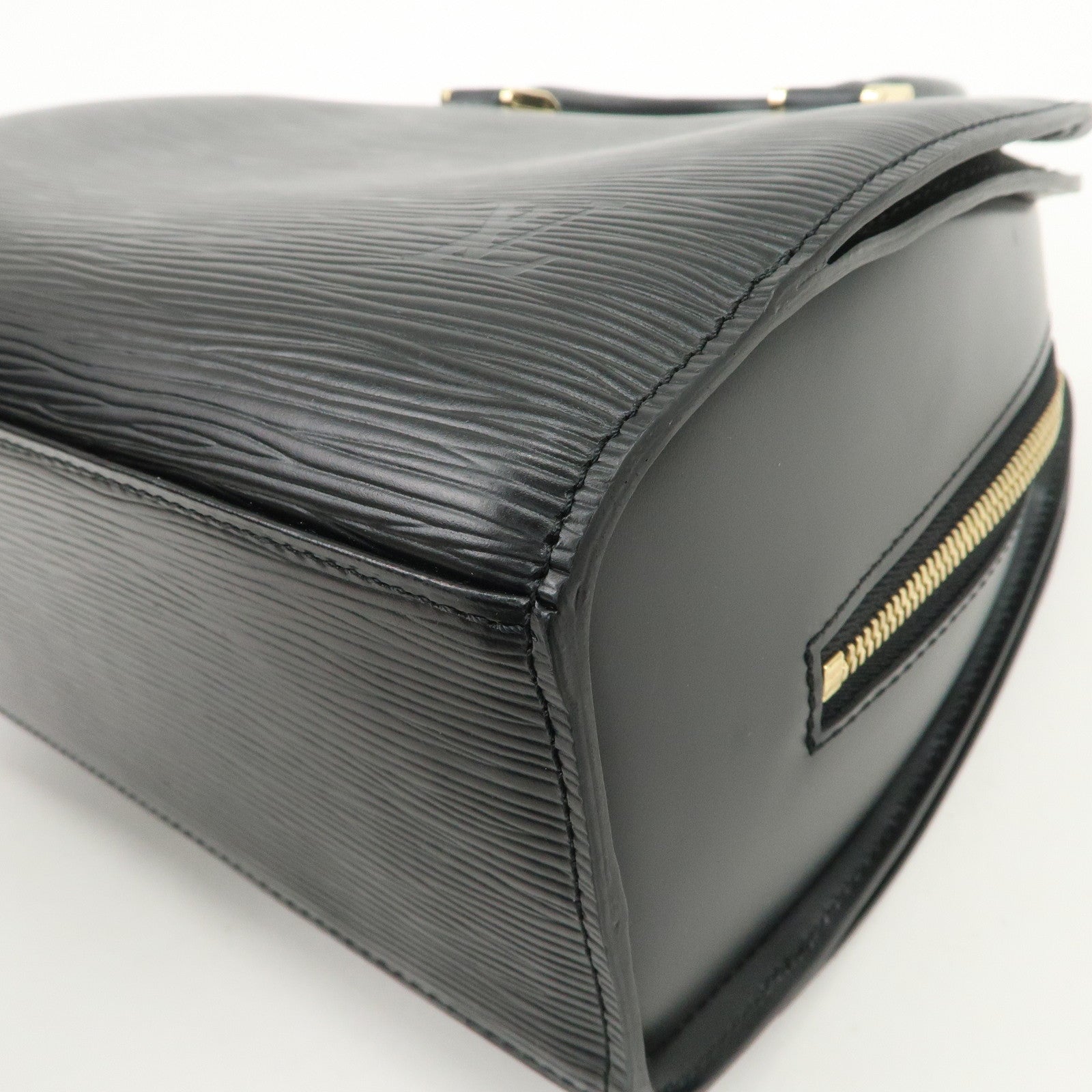 Louis Vuitton Epi Leather Pont Neuf Hand Bag Black Noir M52052