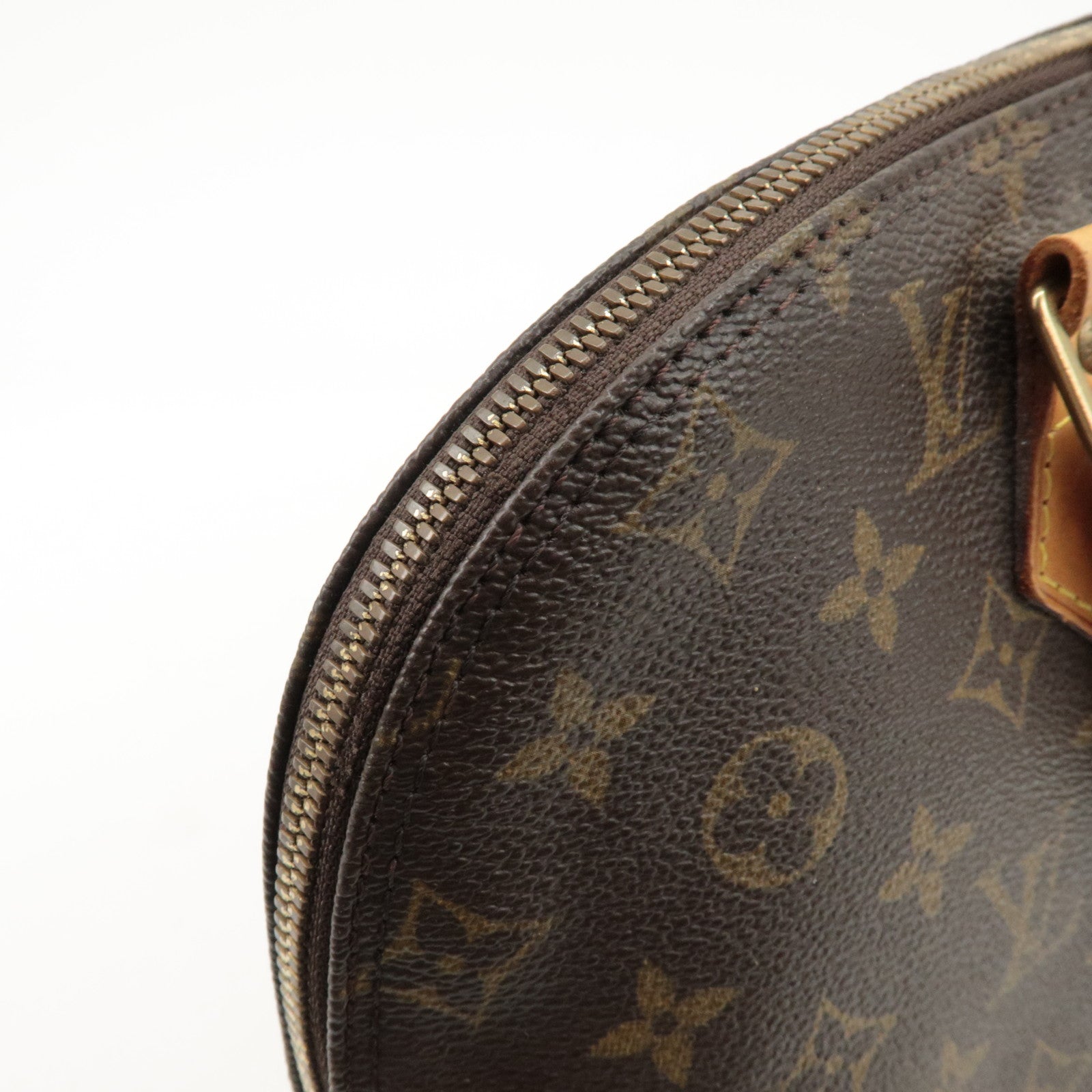 Louis Vuitton Monogram Canvas Alma Hand Bag Brown M51130 Used