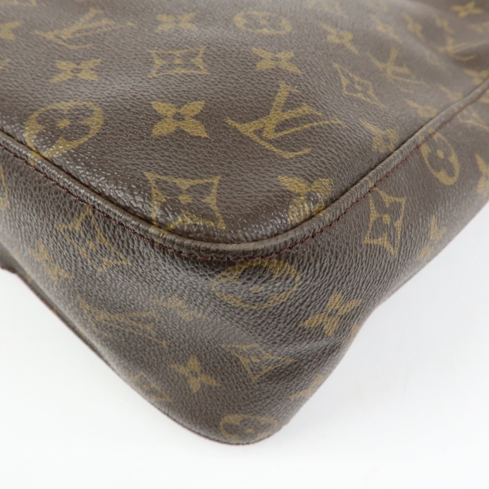 Louis Vuitton Monogram Looping GM Shoulder Bag Brown M51145