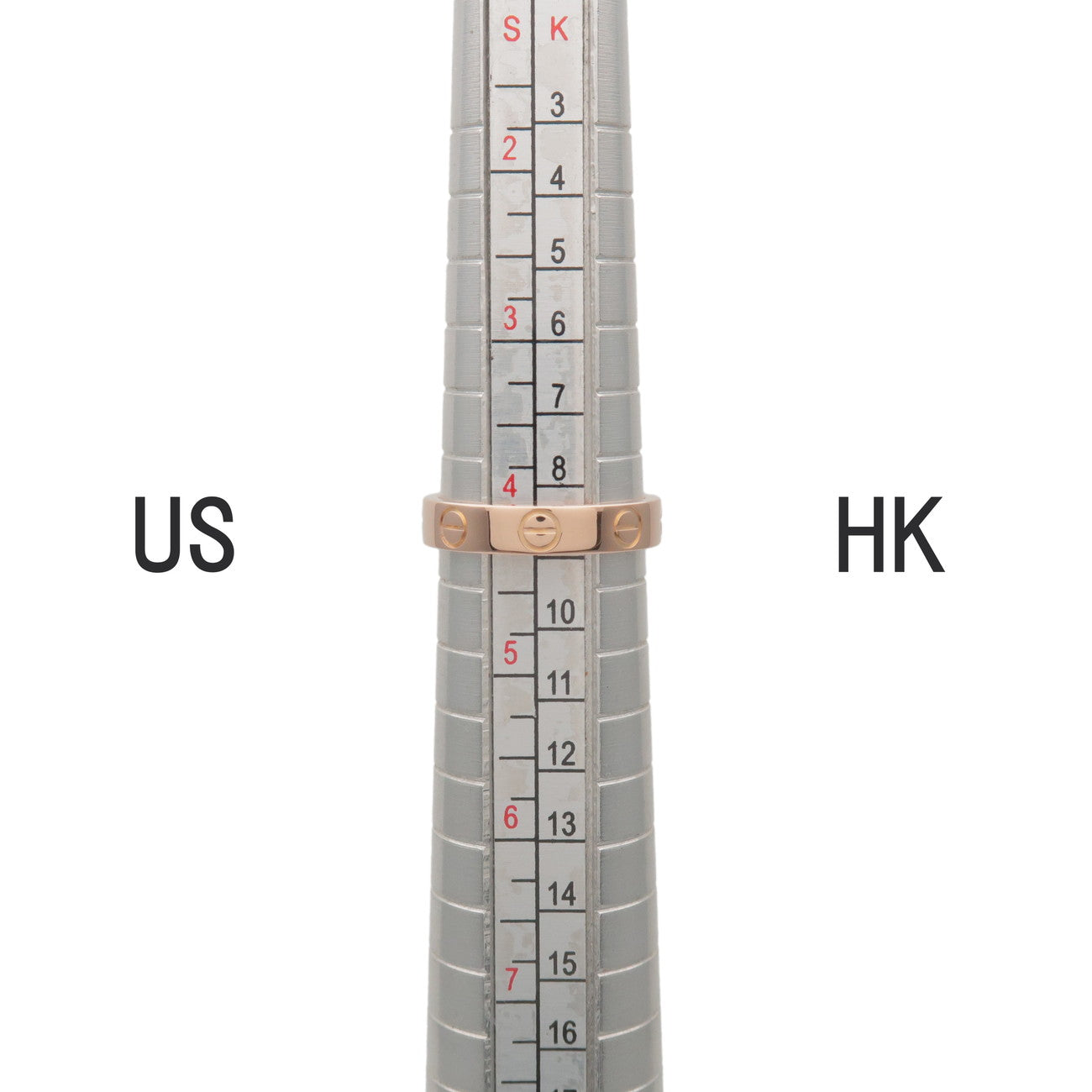 Cartier Mini Love Ring K18 750PG Rose Gold #47 US4.5 EU47 HK8.5-9