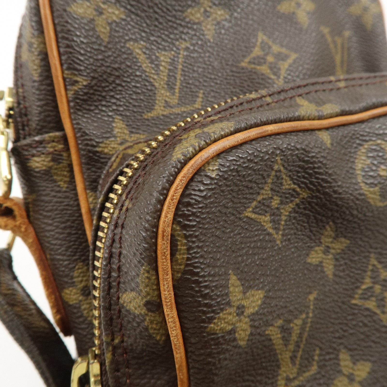 Louis Vuitton Monogram Amazone Shoulder Bag Brown M45236