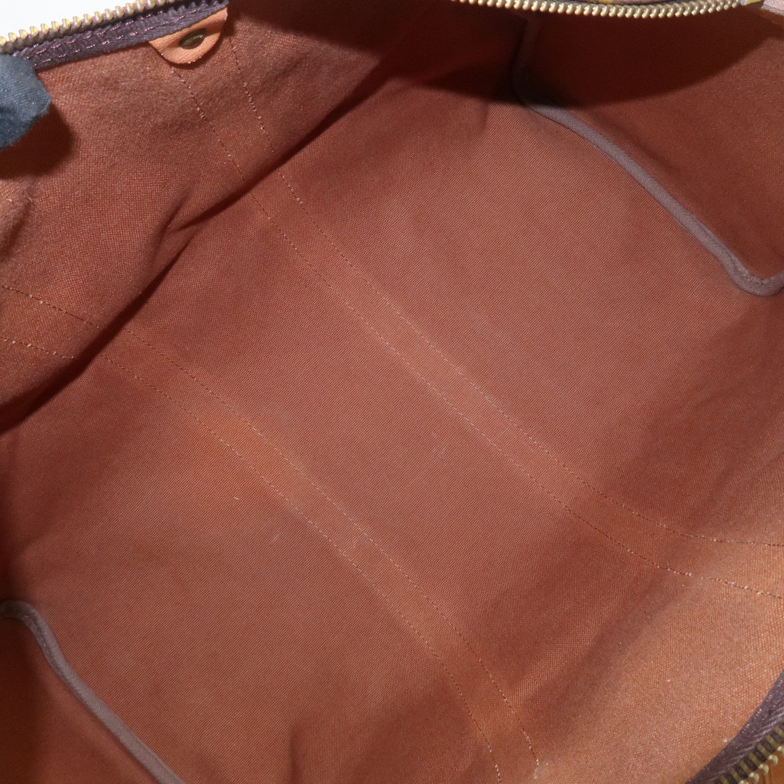 Louis Vuitton Monogram Keep All 45 Boston Bag Brown M41428