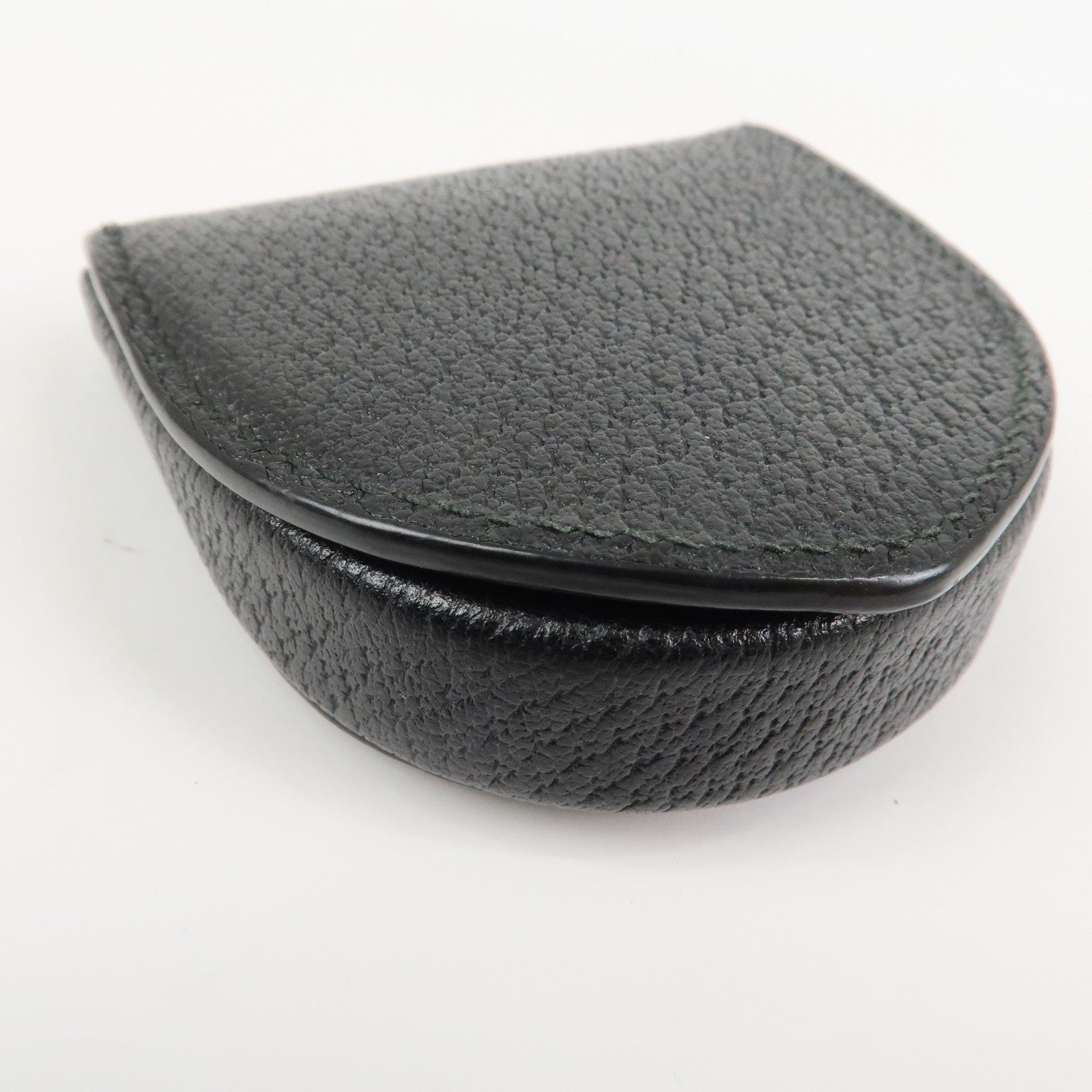 GUCCI GG Marmont Leather Compact Wallet Coin Case Black 450940