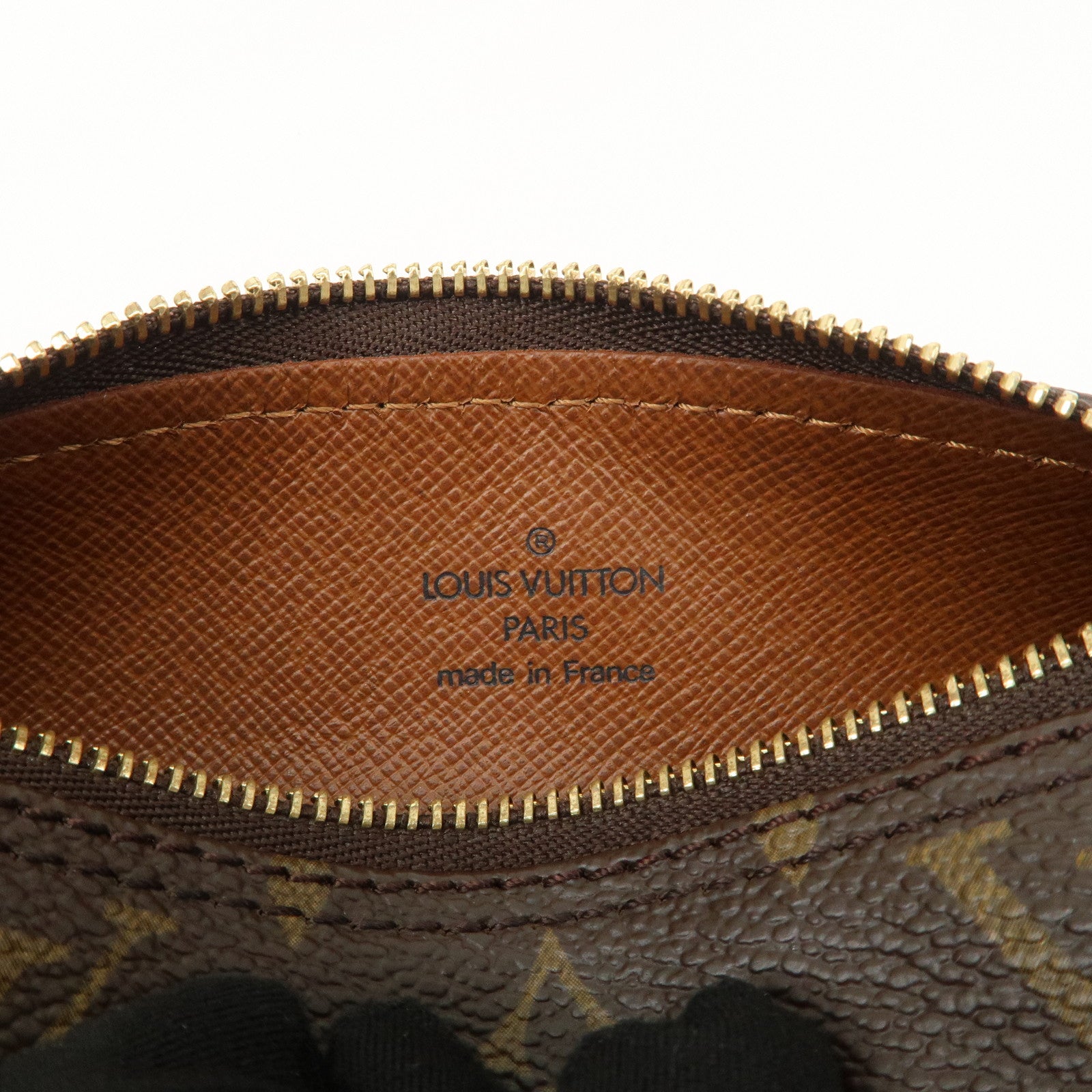 Louis Vuitton Monogram Mini Pouch for Papillon Bag New Style Brown
