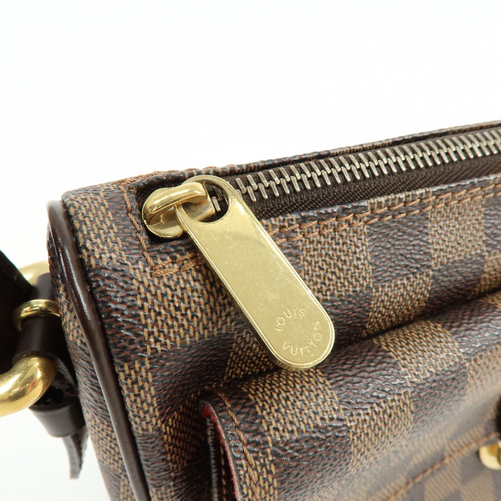 Louis Vuitton Damier Ravello GM Shoulder Bag Brown N60006