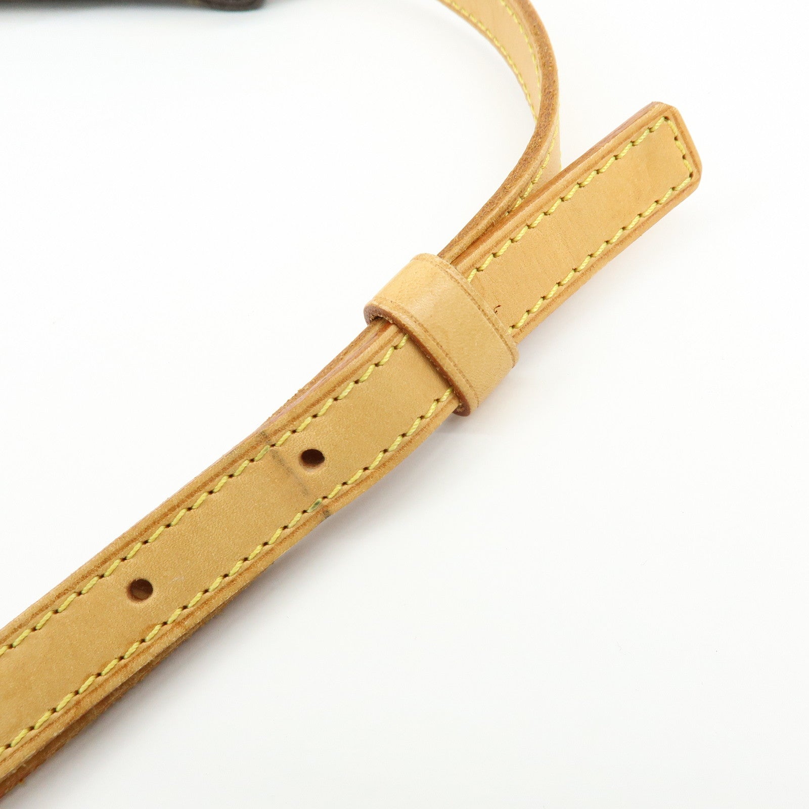 Louis Vuitton Monogram Trotteur Canvas Shoulder Bag Brown M51240