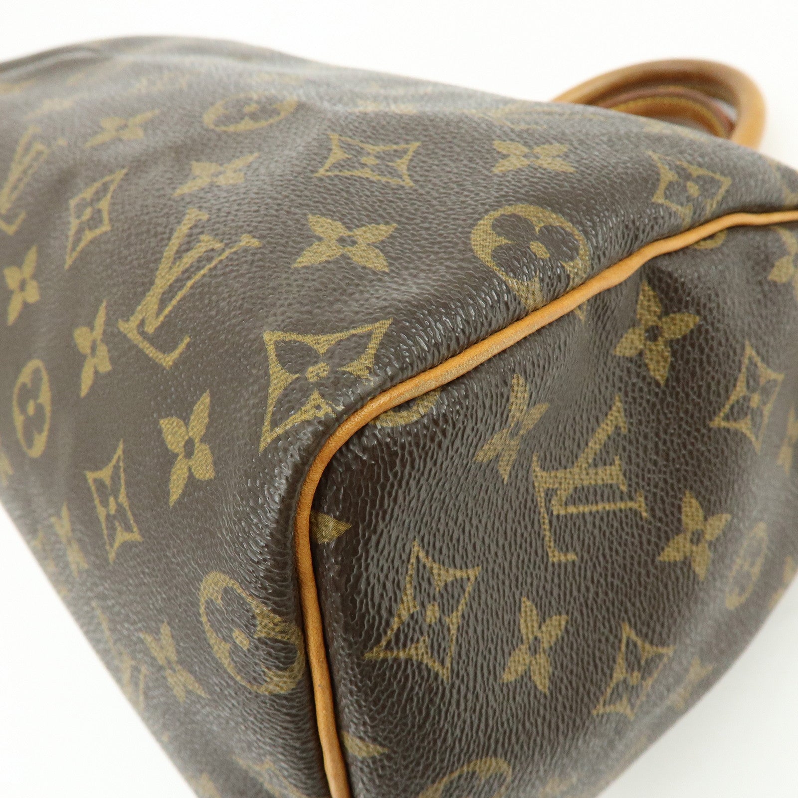 Louis Vuitton Monogram Speedy 25 Boston Bag Hand Bag Brown M41528