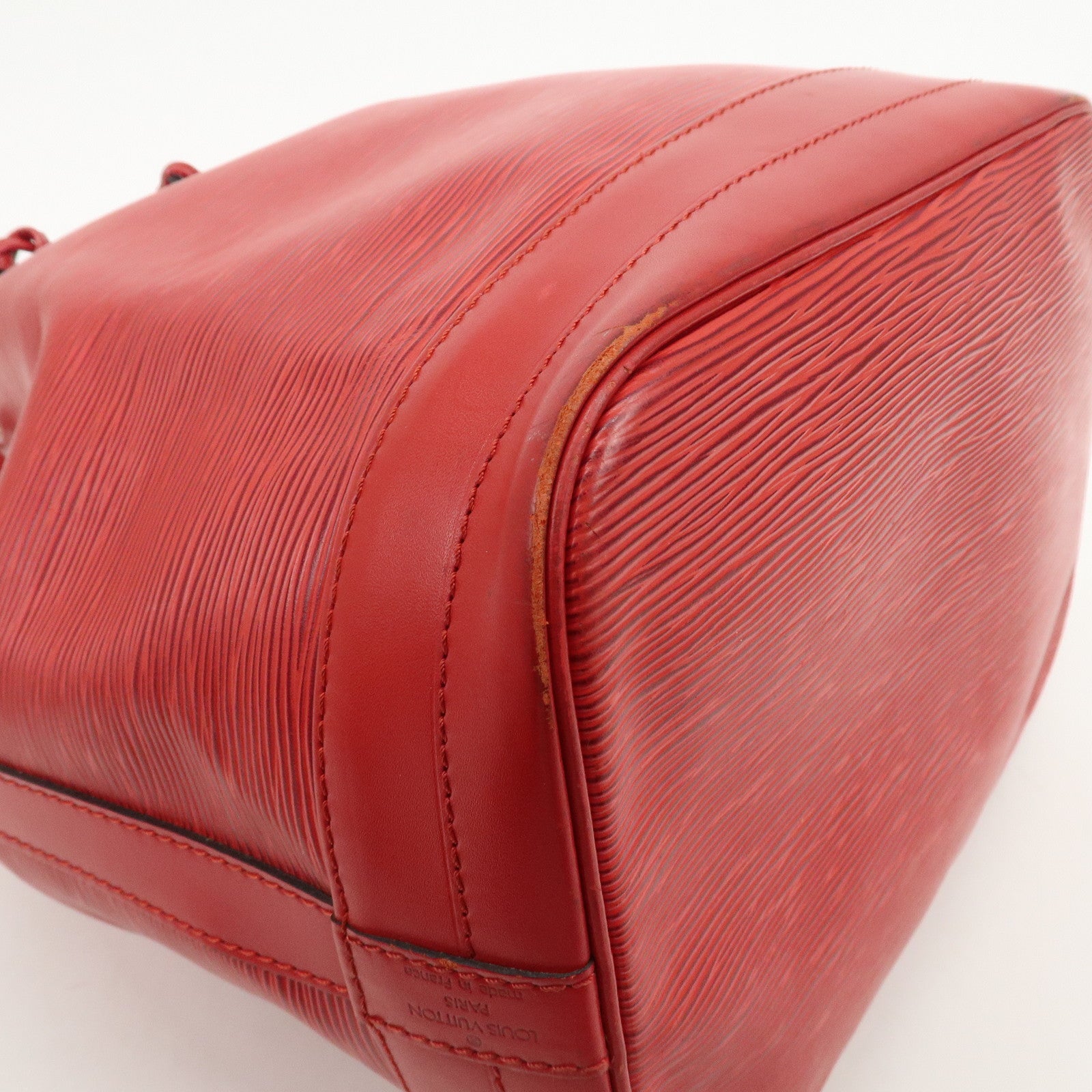 Louis Vuitton Epi Leather Noe Shoulder Bag Castilian Red M59007