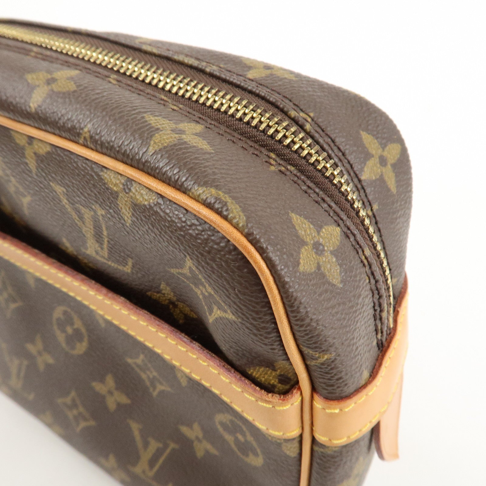Louis Vuitton Monogram Compiegne 28 Pouch Clutch Bag M51845 Used