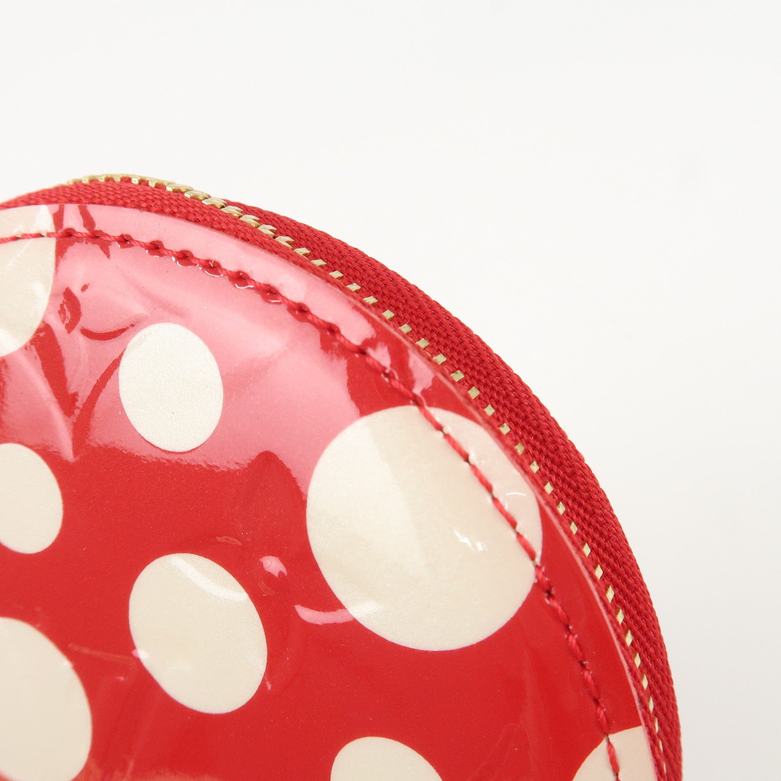 Louis Vuitton Vernis Yayoi Kusama Porte Monnaie Chapeau Coin M91570 Used