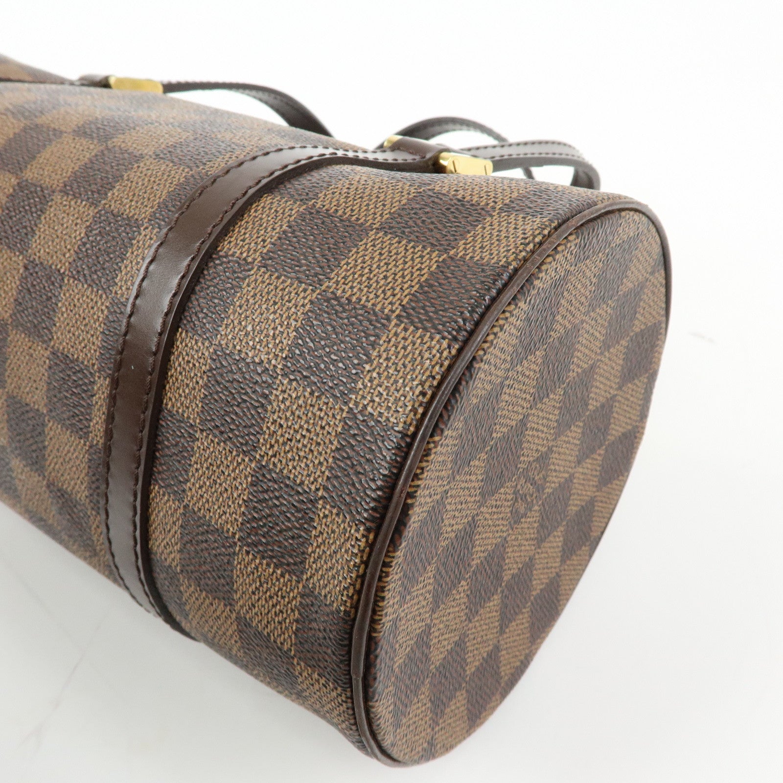 Louis Vuitton Damier Ebene Papillon 26 Hand Bag Brown N51304