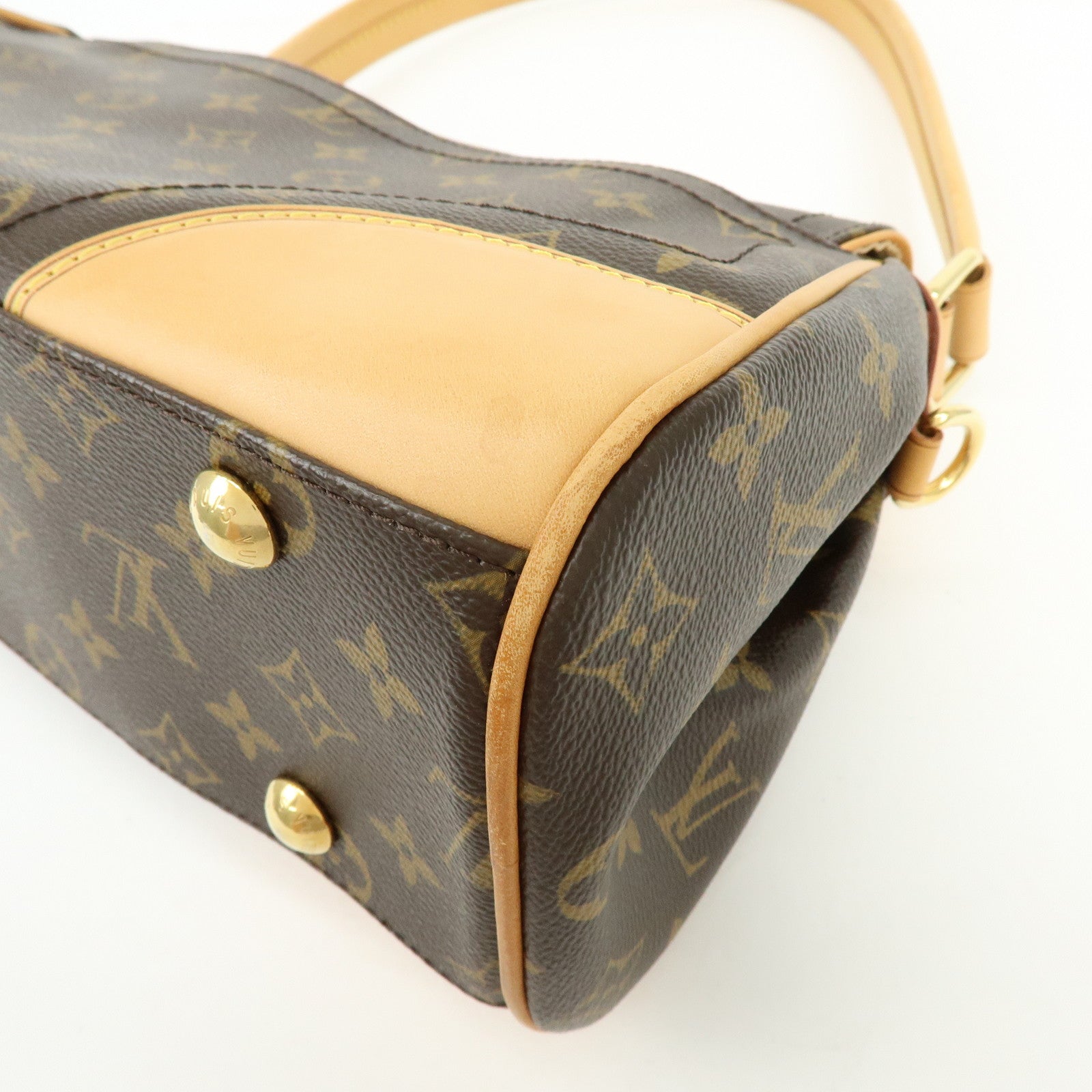 Louis Vuitton Monogram Beverly MM Shoulder Hand Bag Brown M40121