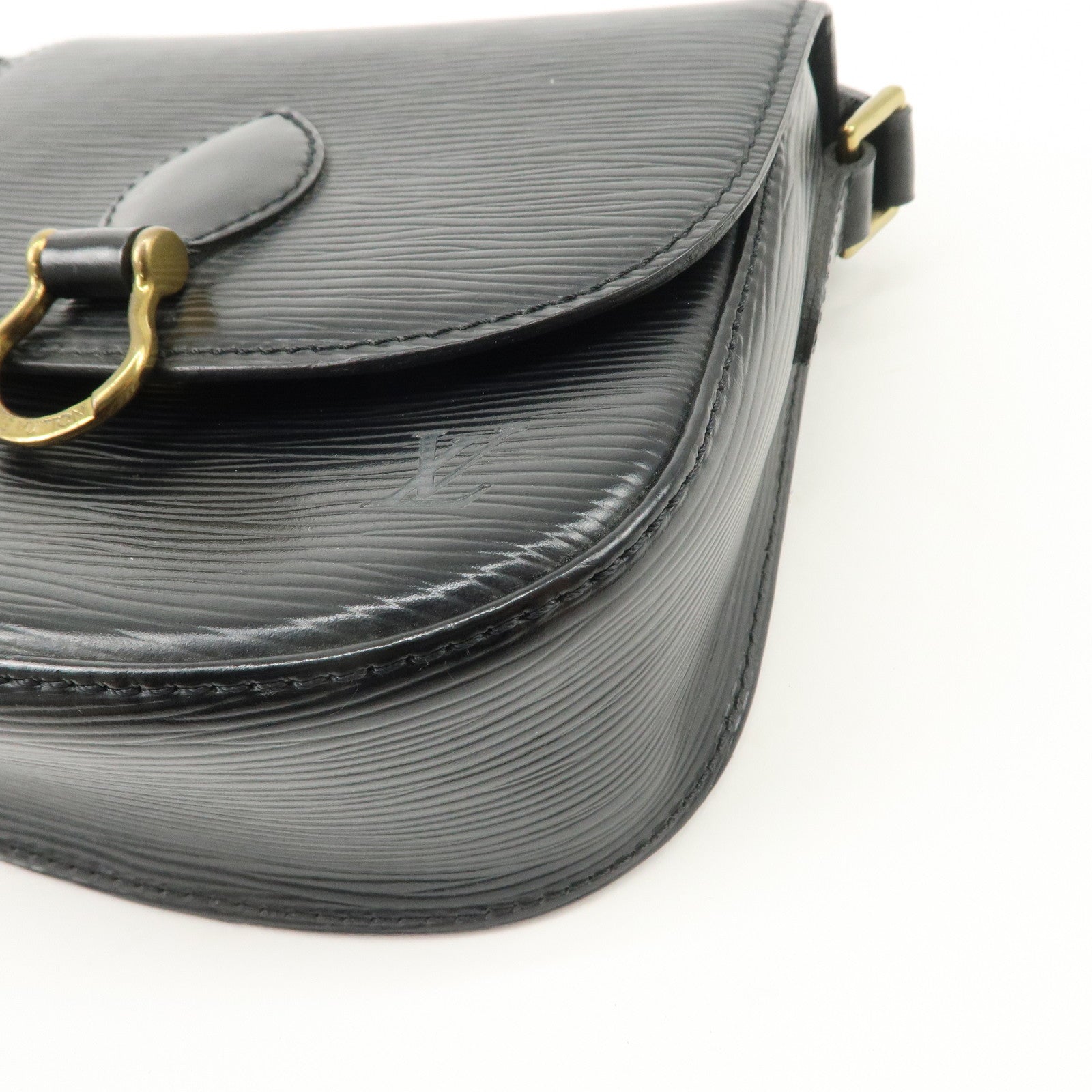 Louis Vuitton Epi Mini Saint Cloud Shoulder Bag Black M52212