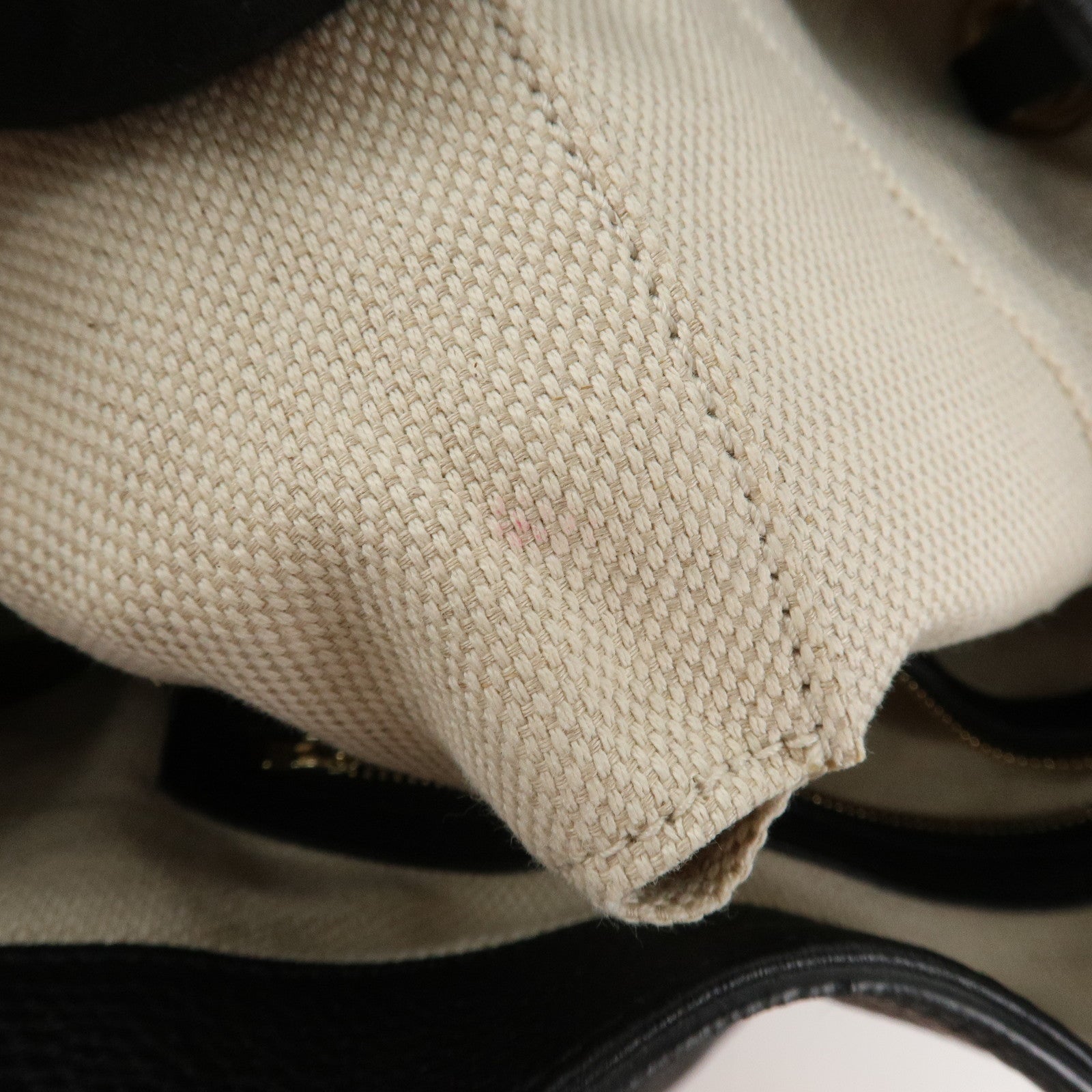 GUCCI SOHO Cellarius Leather Tote Bag Shoulder Bag Black 282309 Used